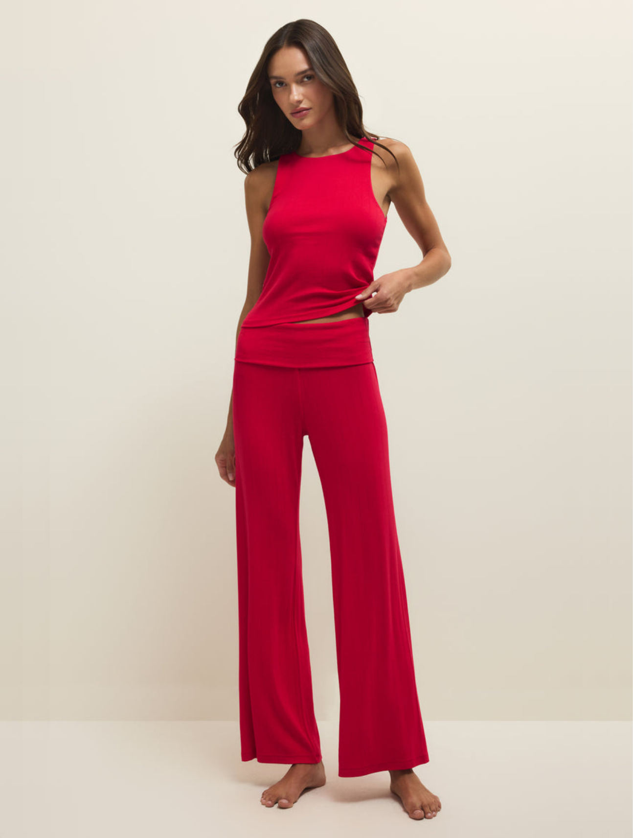 Essential Fold Over Pant