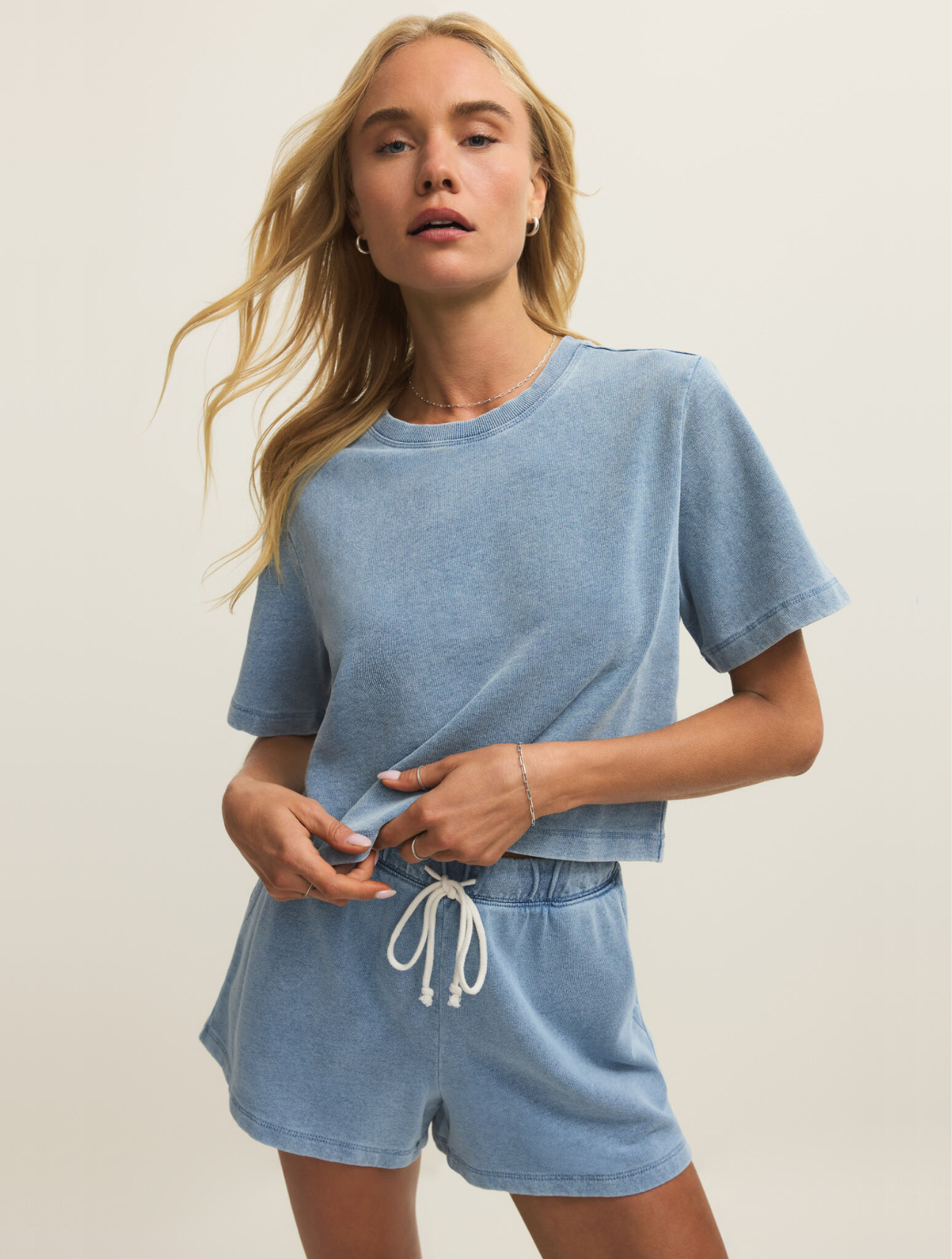 Hunter Knit Denim Short