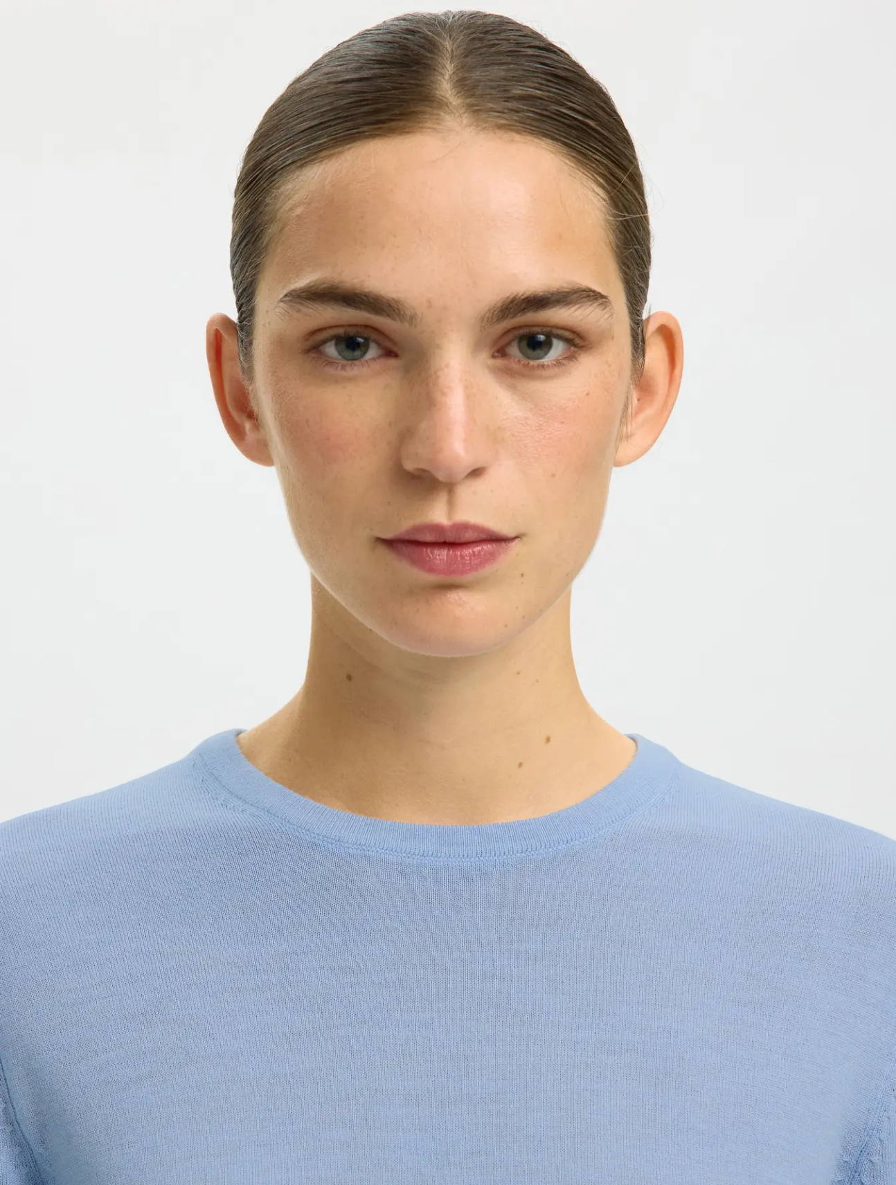 Thea LS Knit Merino O-Neck