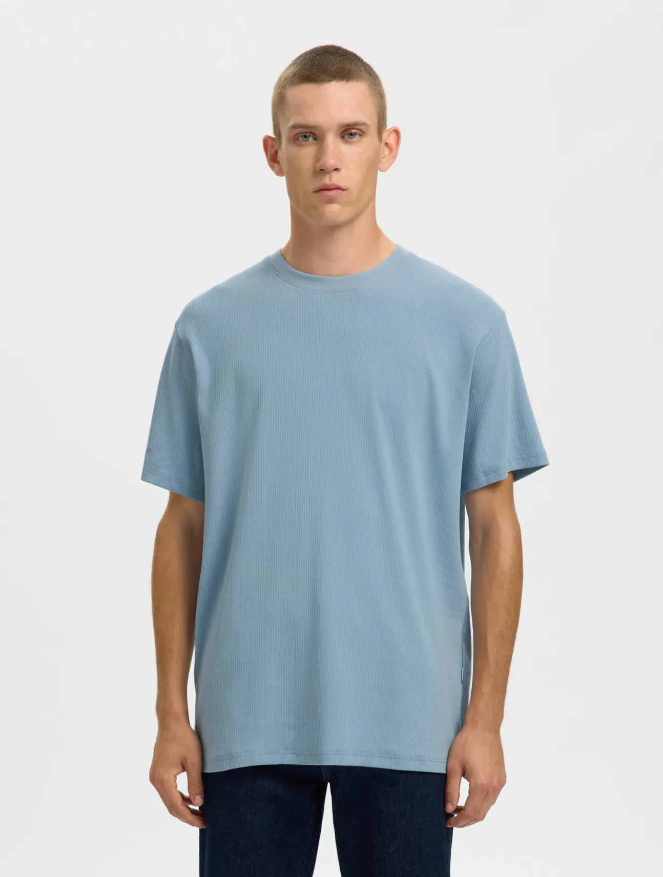 Spencer Rib SS O-Neck Tee