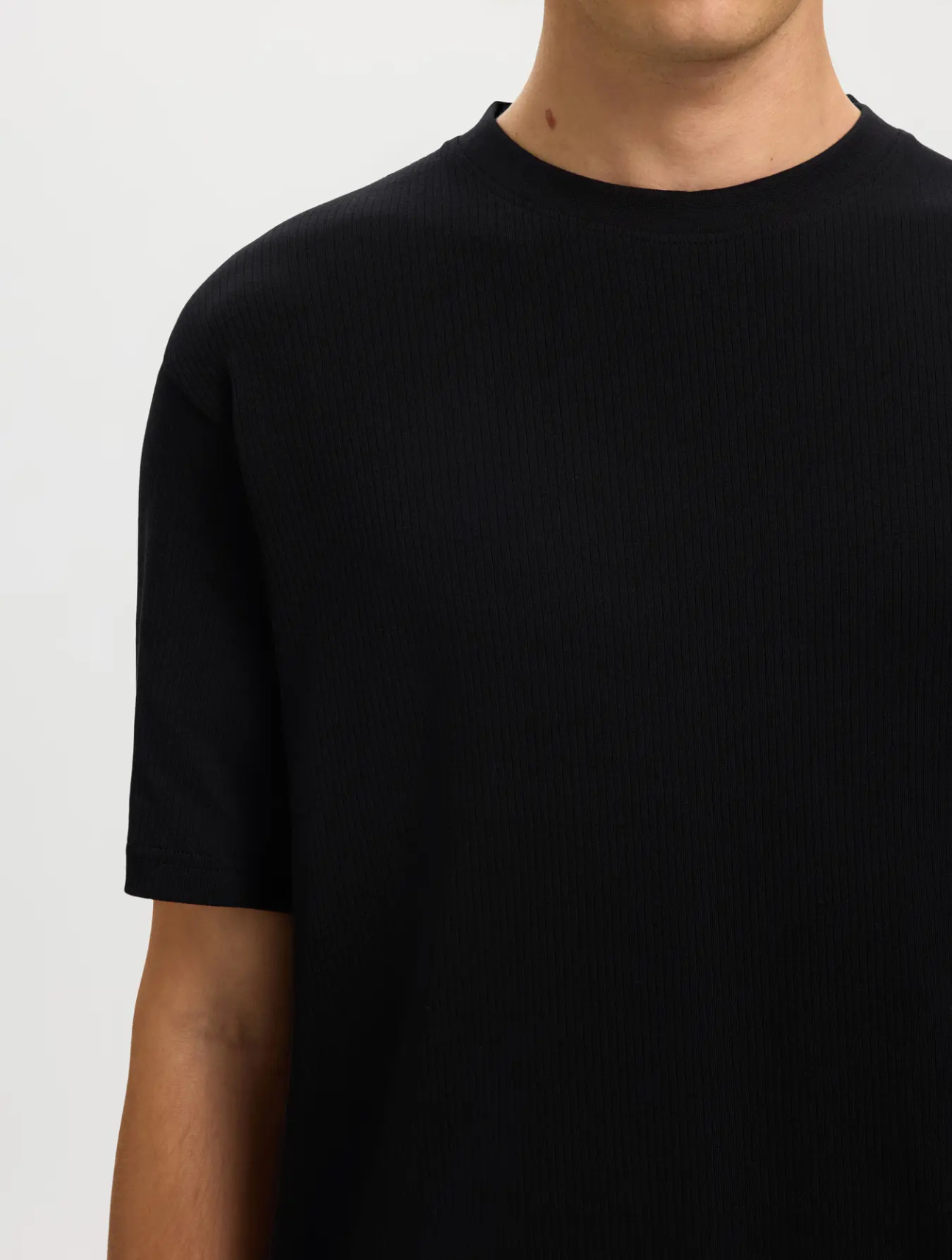 Spencer Rib SS O-Neck Tee