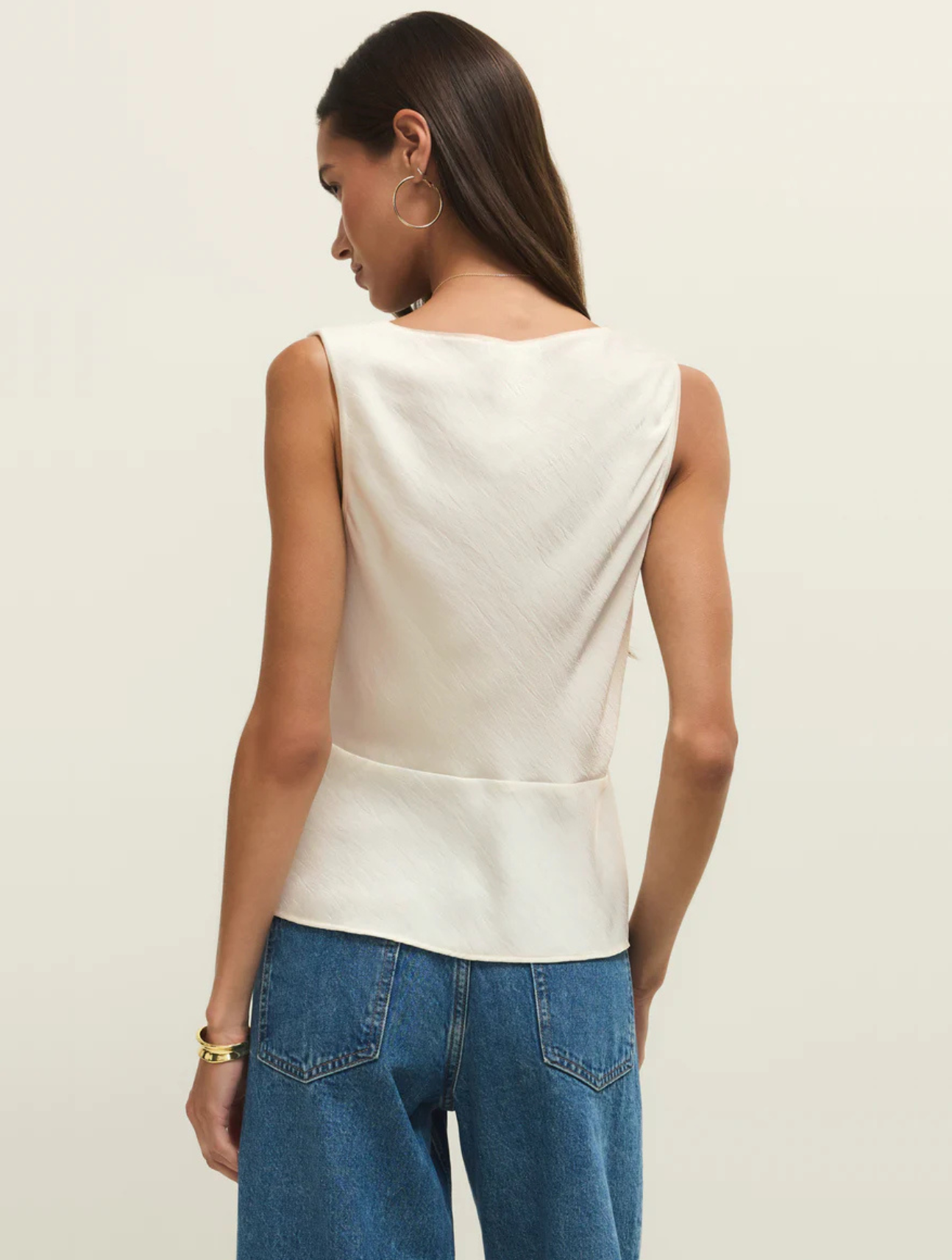 Luana Luxe Satin Top