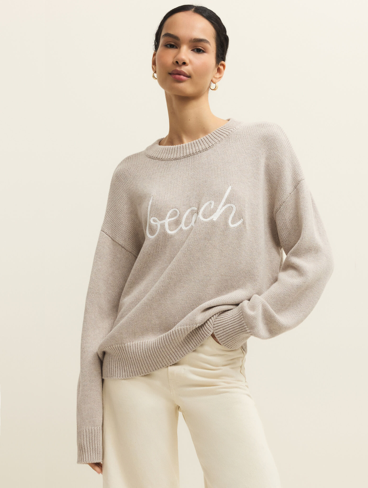 Boyfriend Beach Sweater
