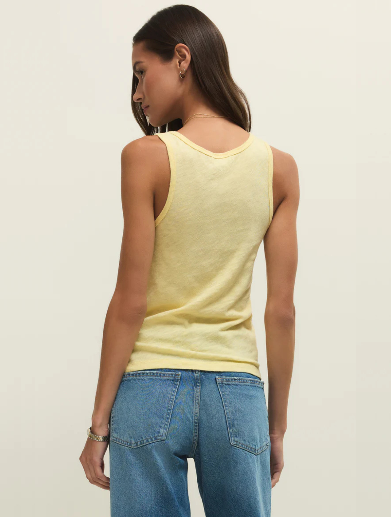 Classic Slub Scoop Tank
