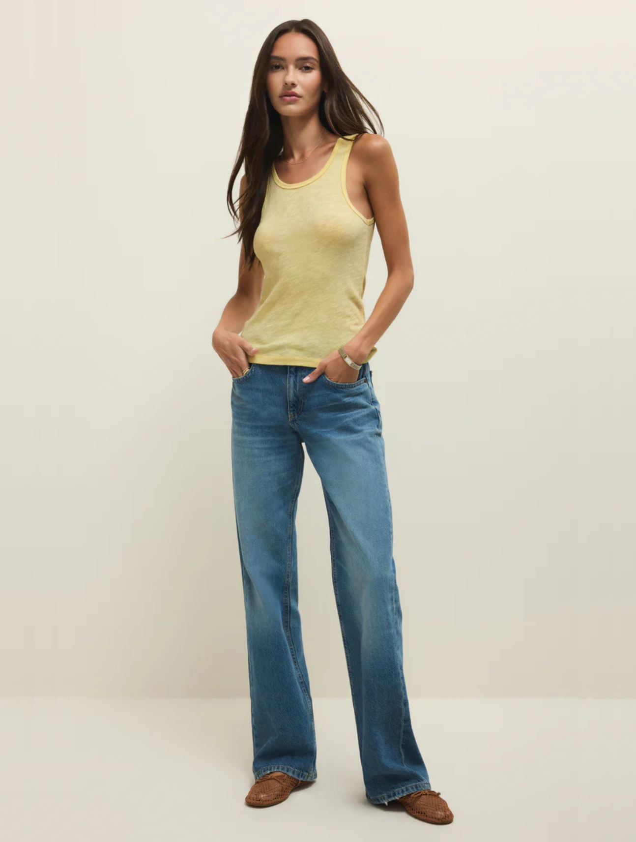 Classic Slub Scoop Tank