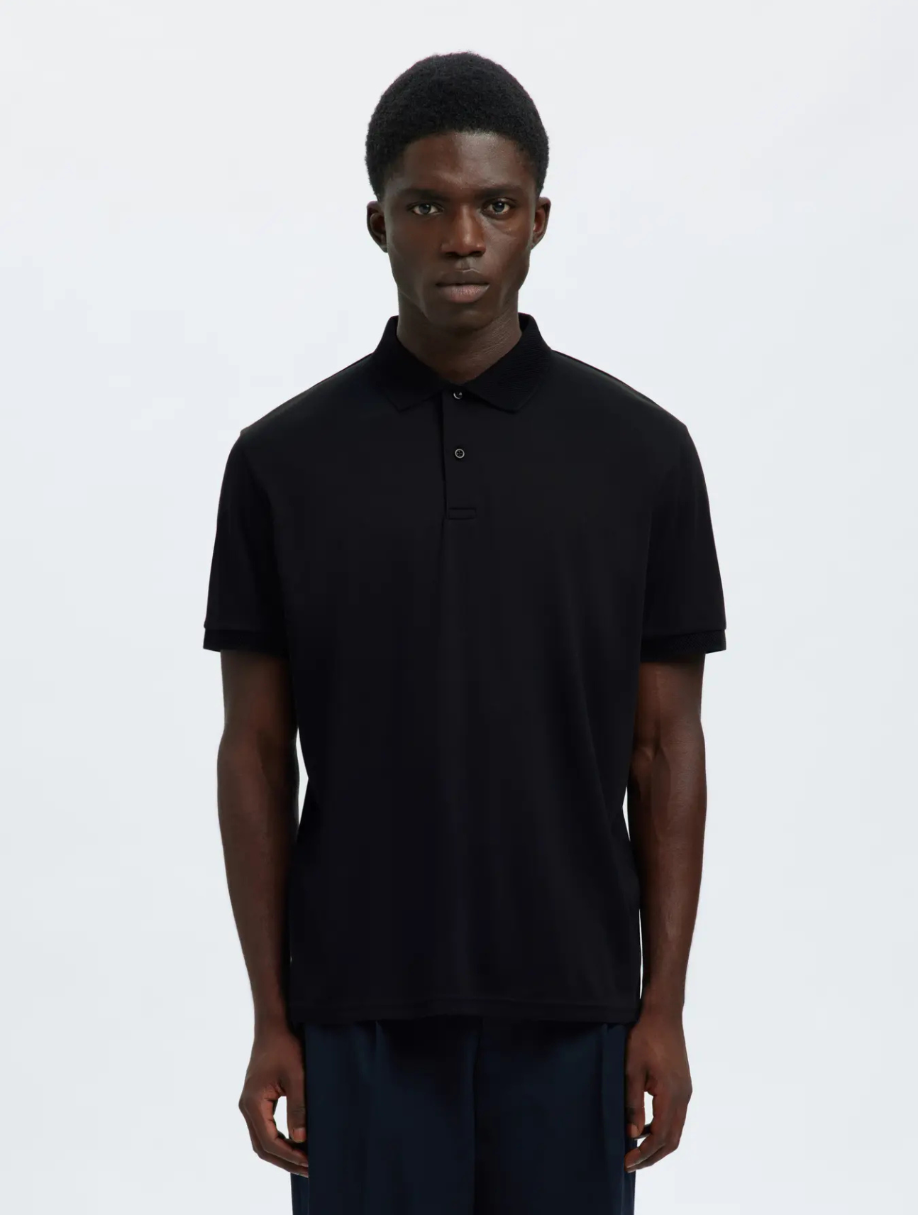 Fave Button SS Polo