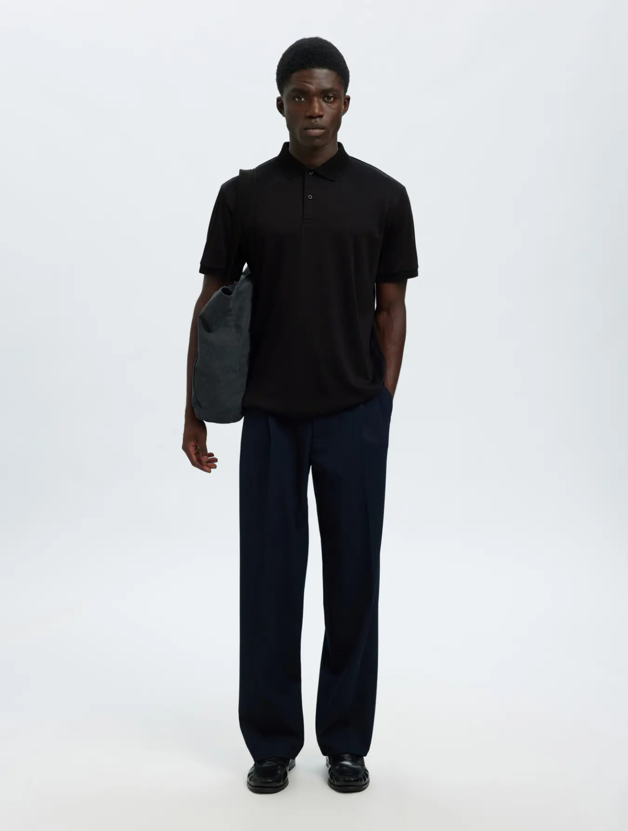 Fave Button SS Polo