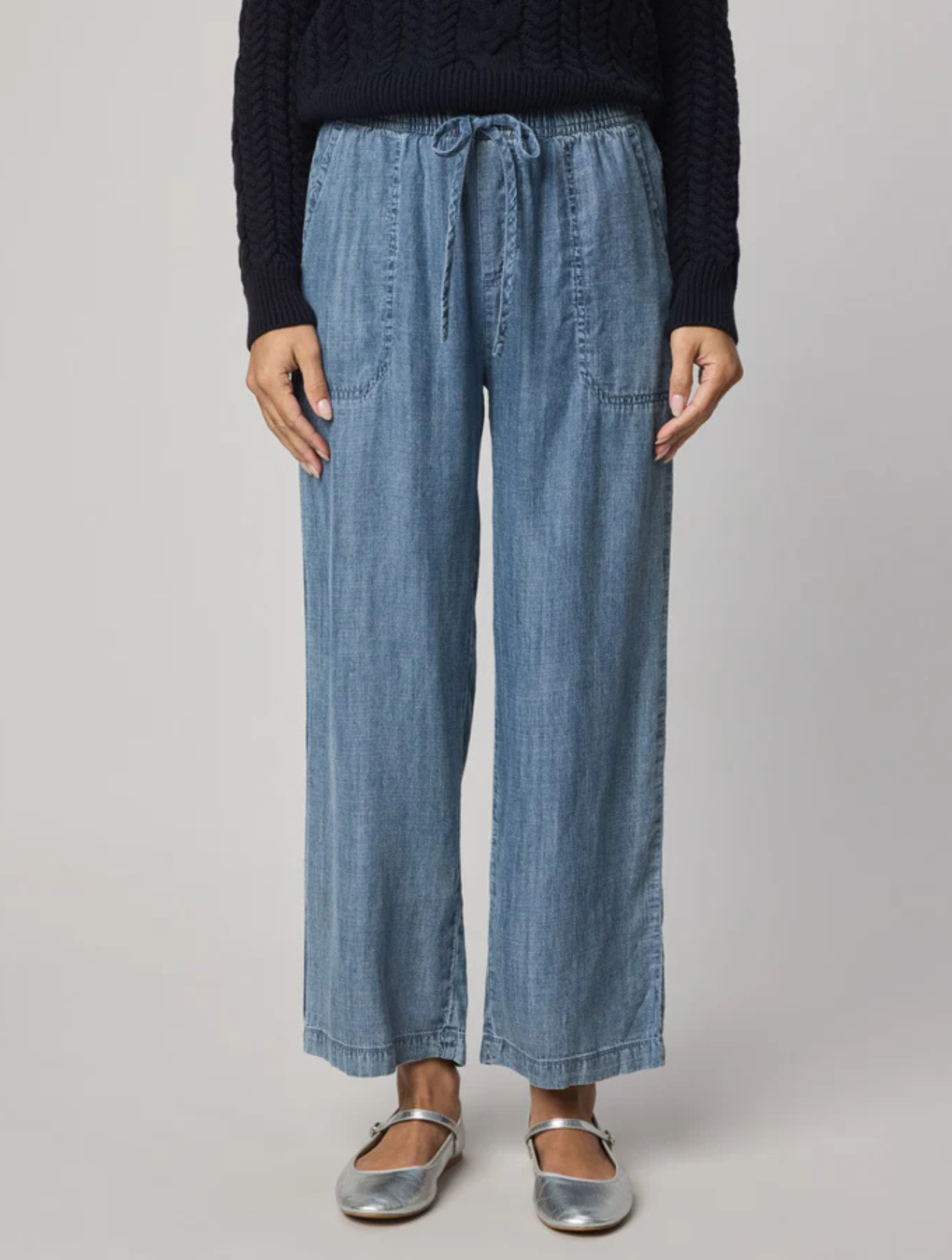 Angie Crop Wide Leg Pant