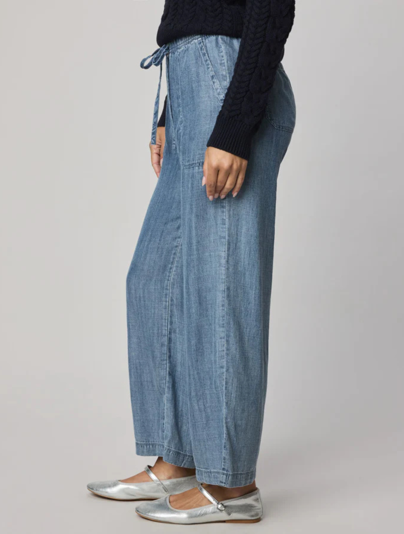 Angie Crop Wide Leg Pant