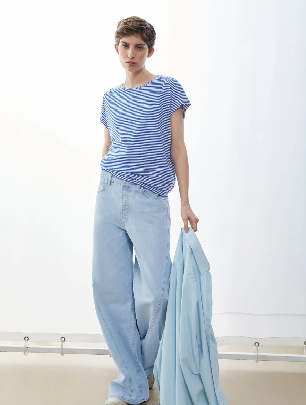 Slub Jersey Stripe T-Shirt