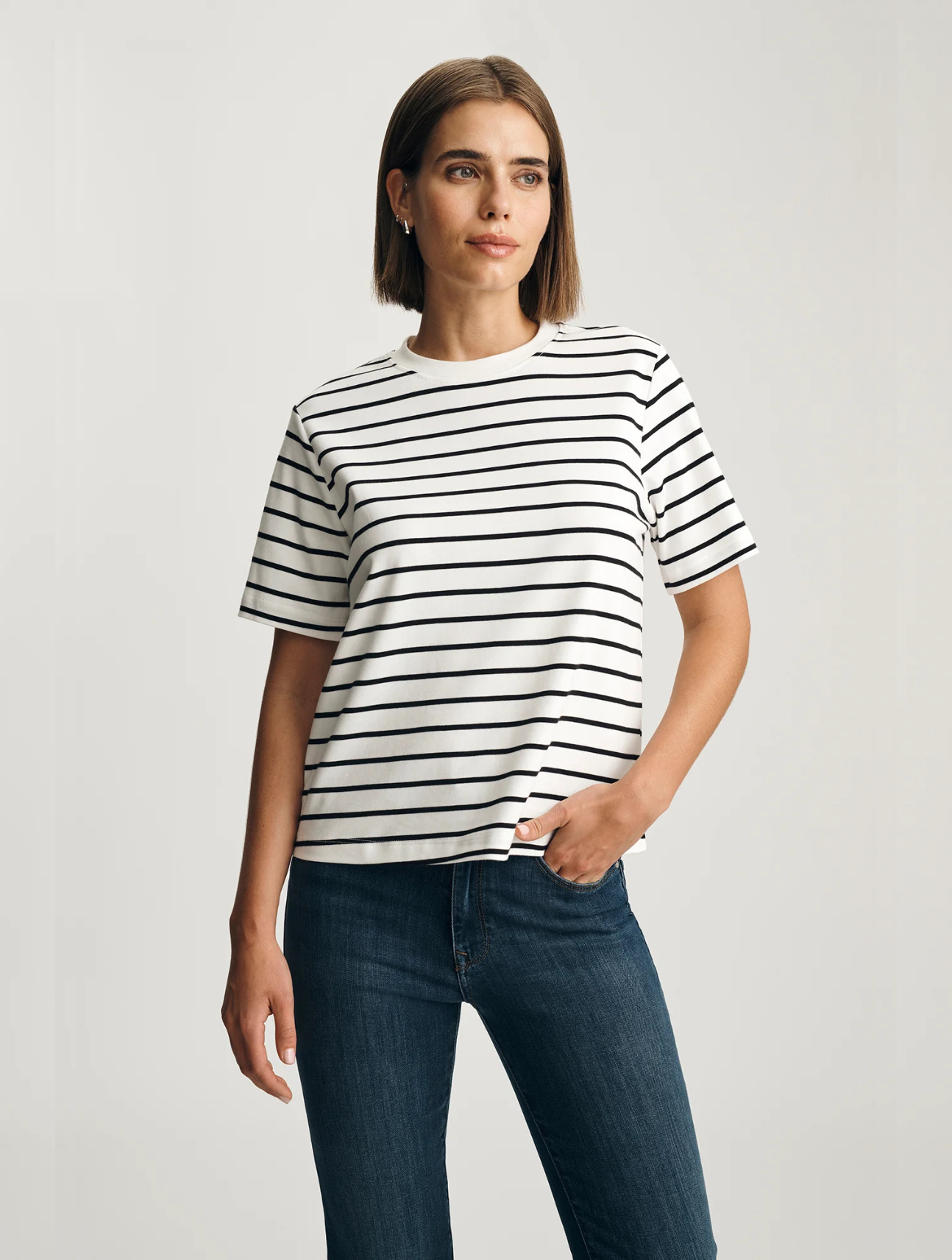 Audrey Interlock Crew Neck T-Shirt