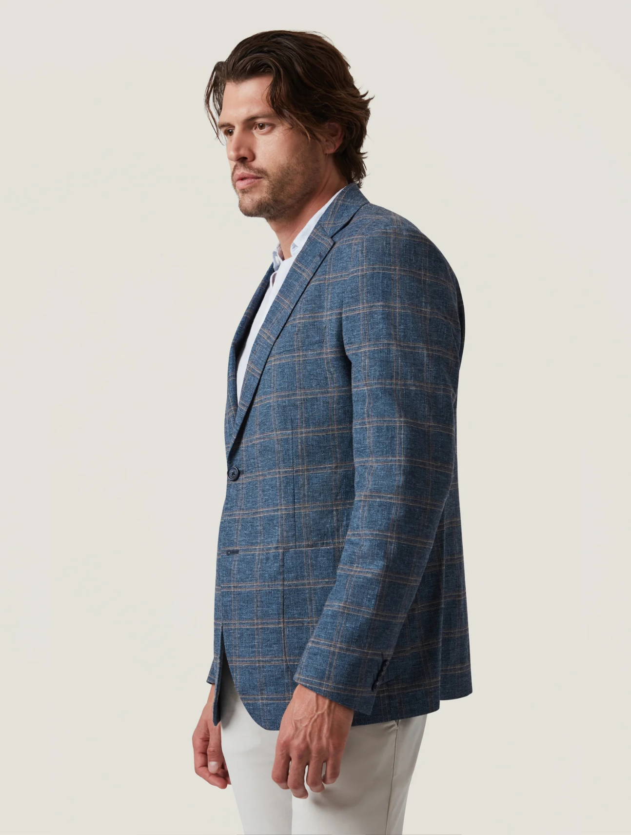 Matteo Checked Blazer