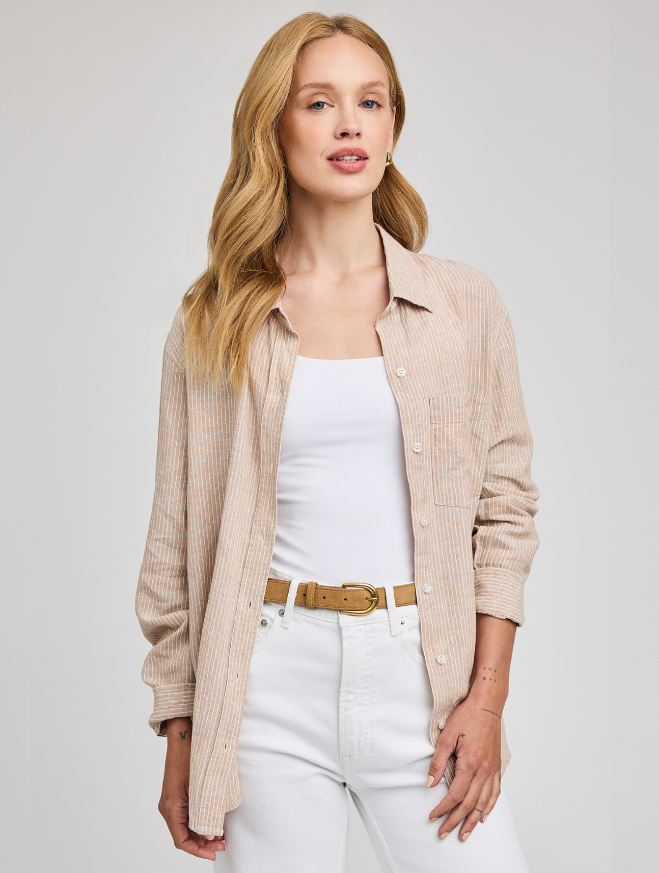 Dominique Button Down