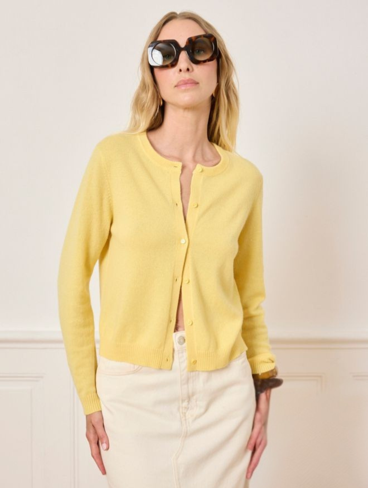 Naline Cashmere Cardigan