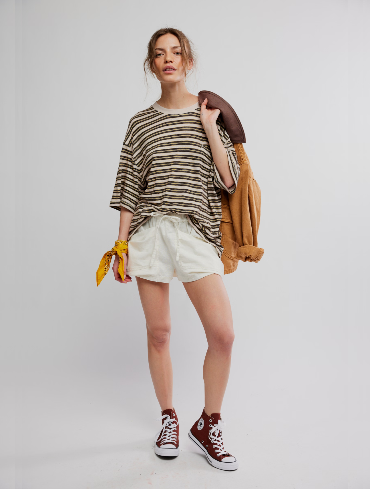 All Love Stripe Pocket Tee