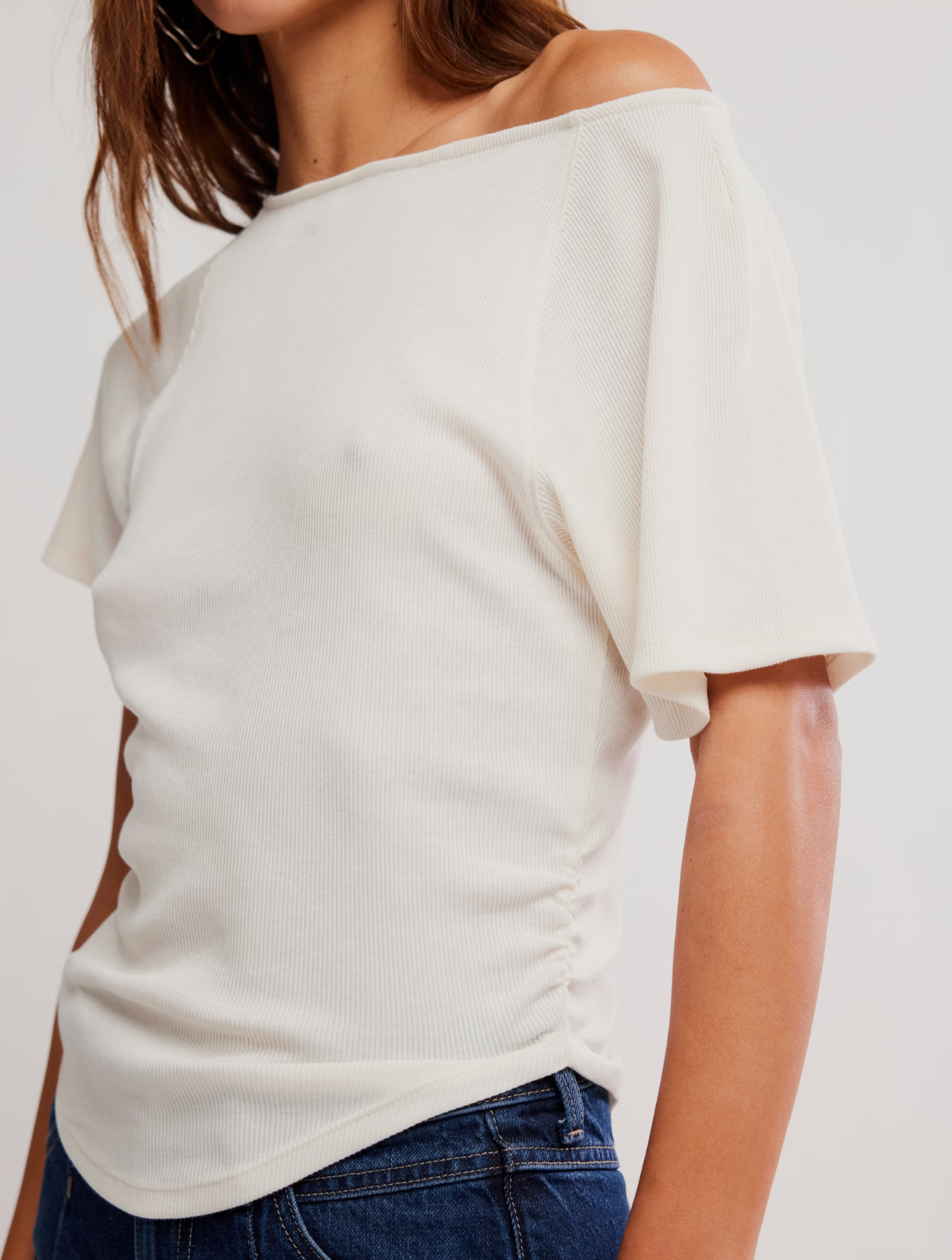 Lucy Off Shoulder Tee