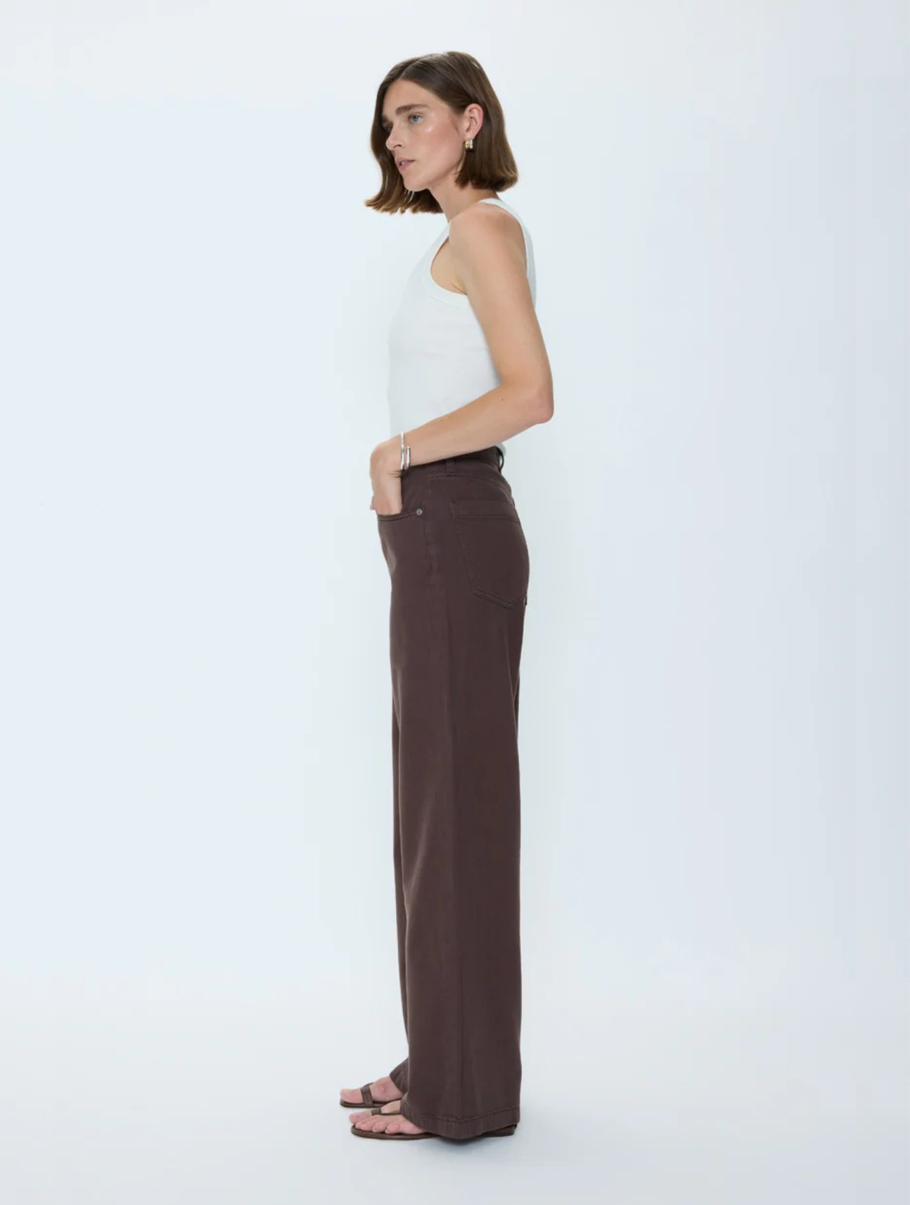 Jadyn Low Slung Palazzo Jean