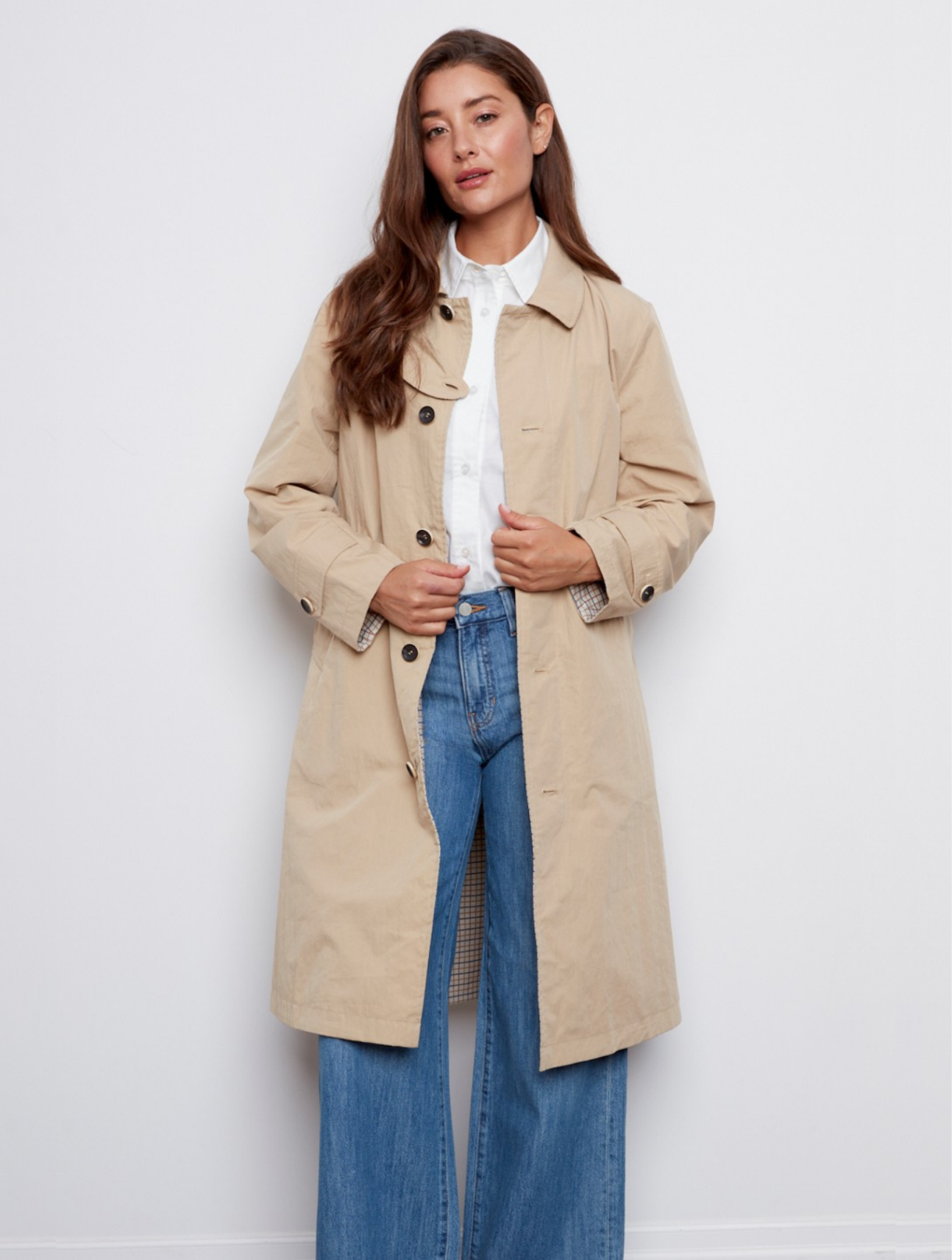 Chloe Reversible Raincoat