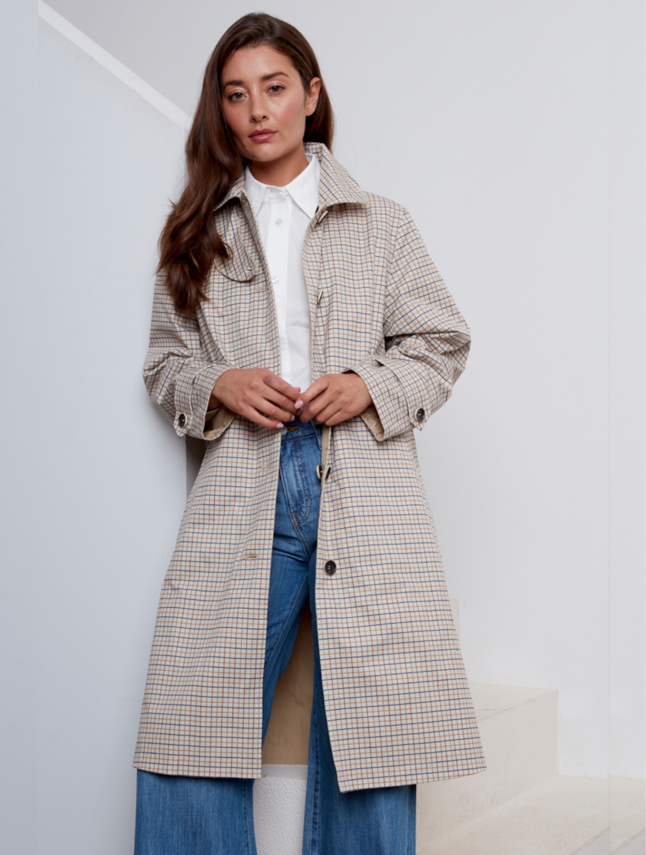 Chloe Reversible Raincoat