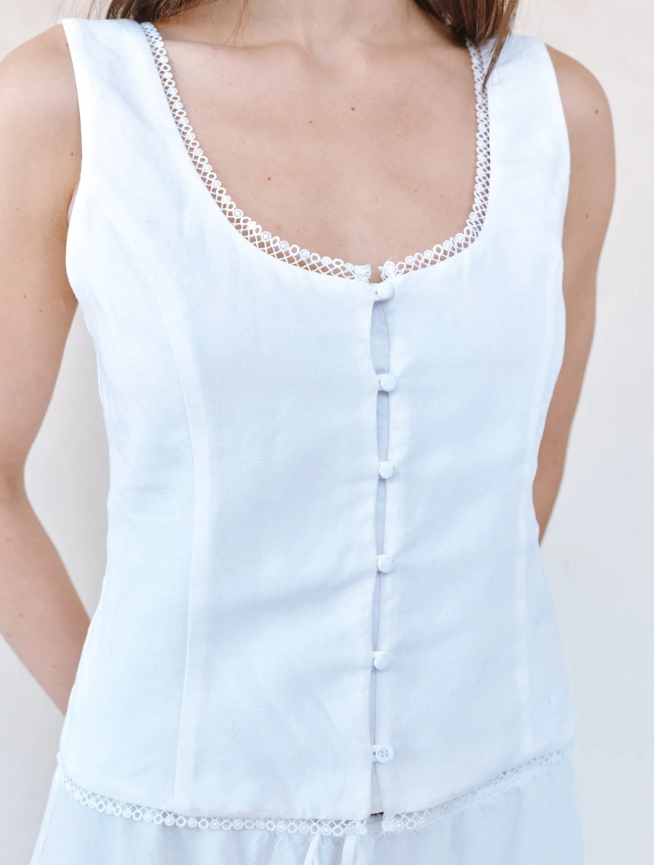 Fitted Bodice Top