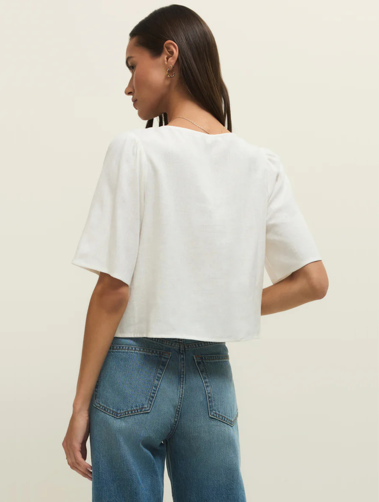 La Belle Linen Top