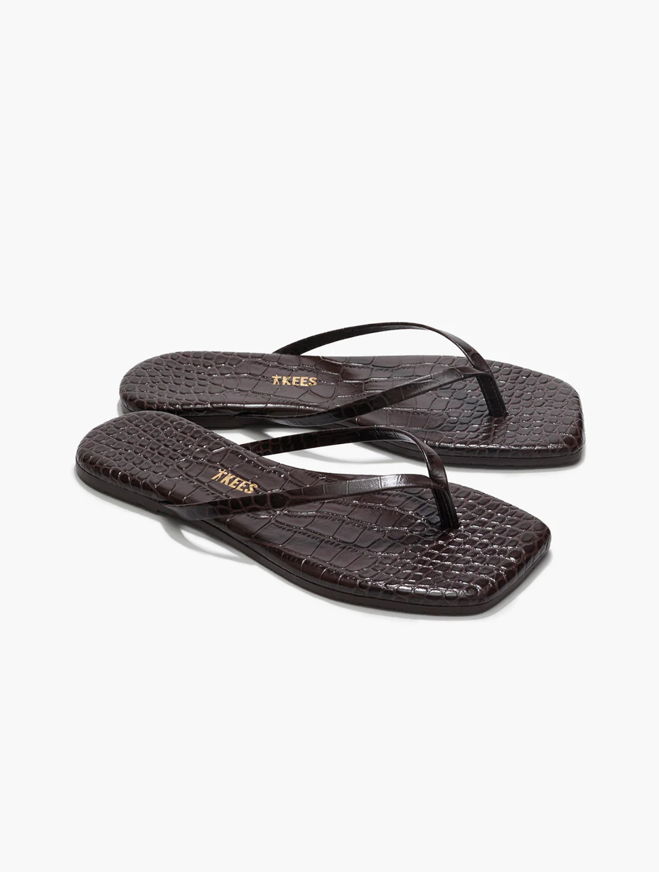 Lily Square Toe Croc
