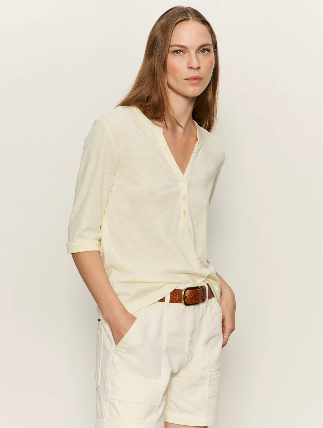 Rolled Sleeve Tee