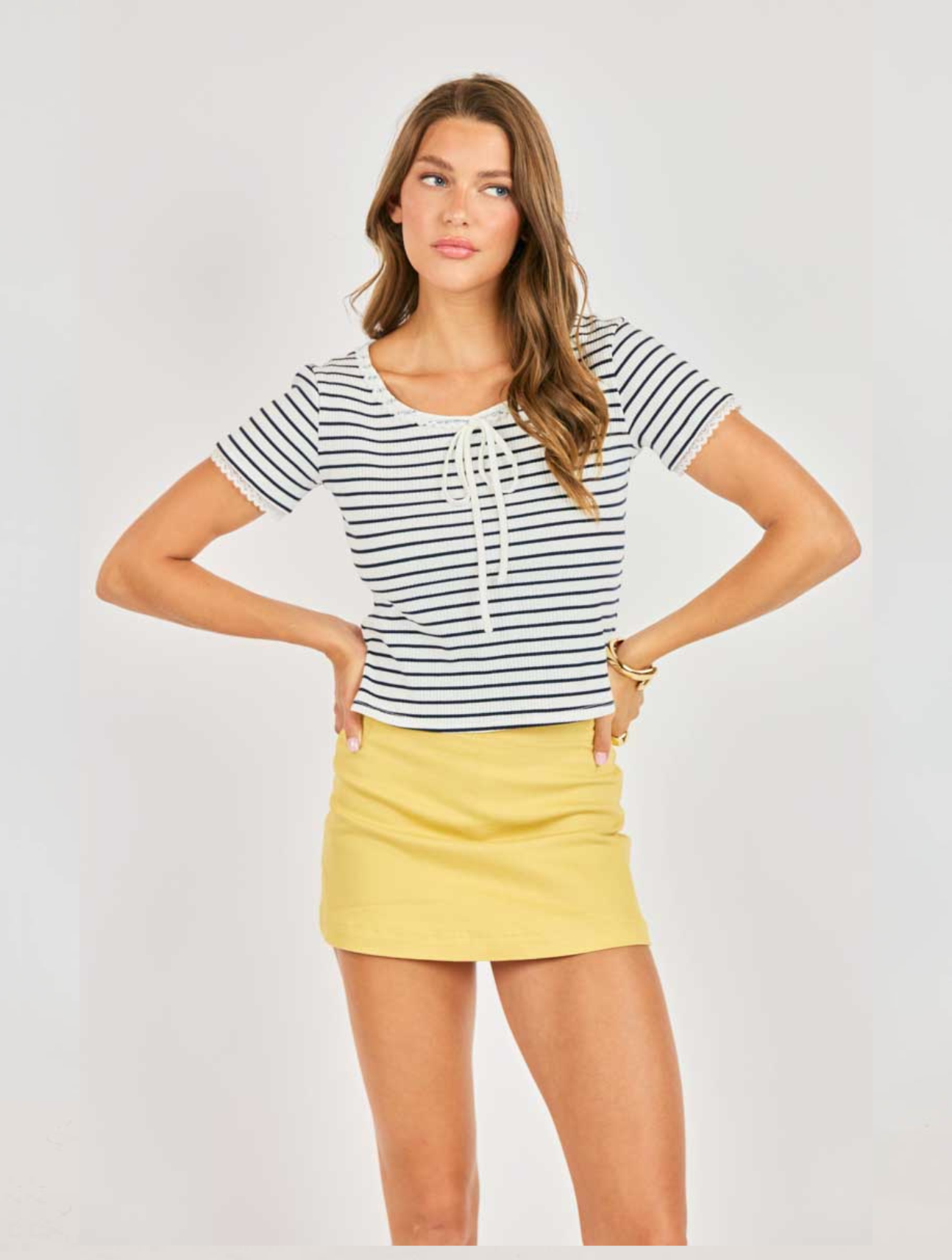 Dejavu Stripe Tee