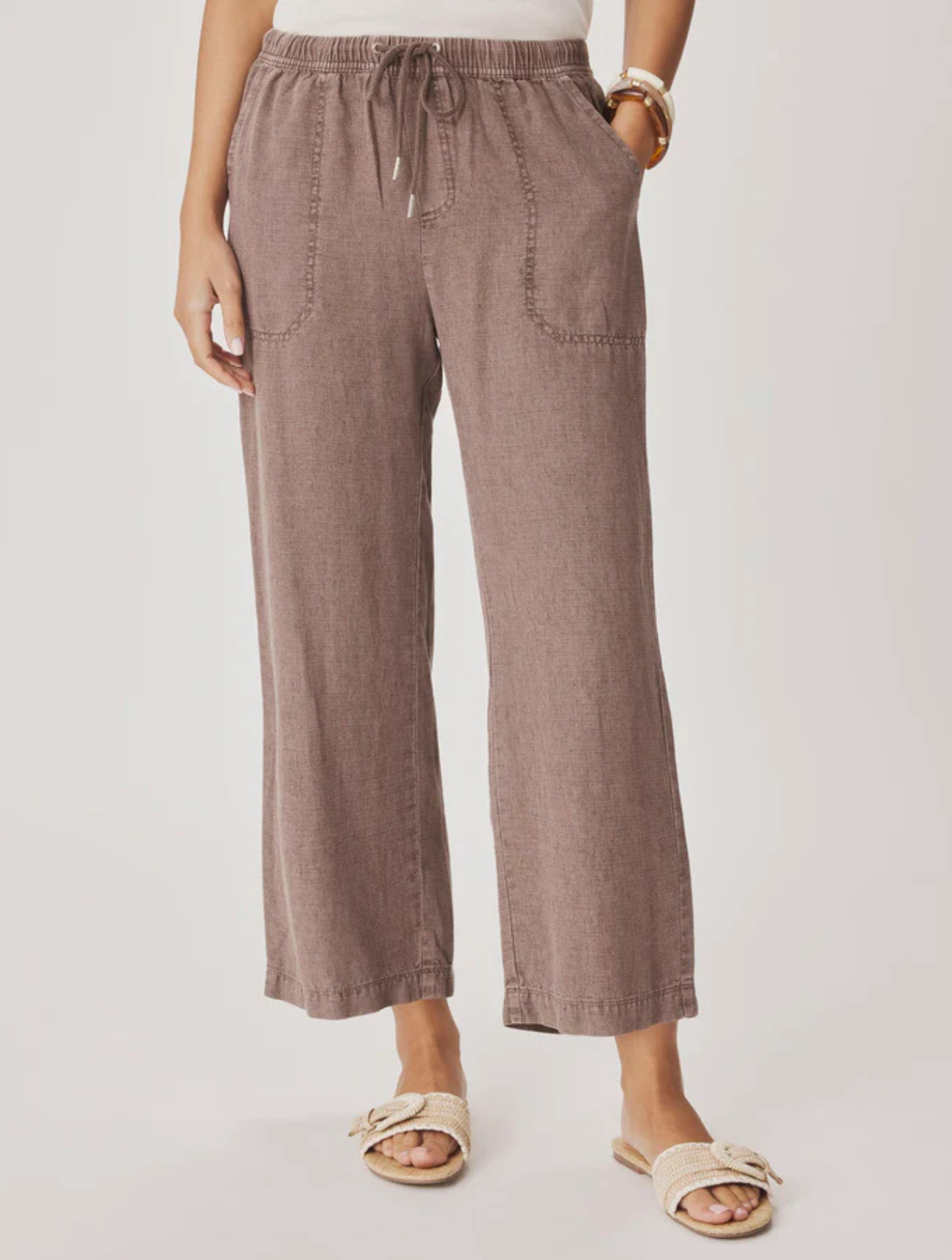 Angie Crop Wide Leg Pant