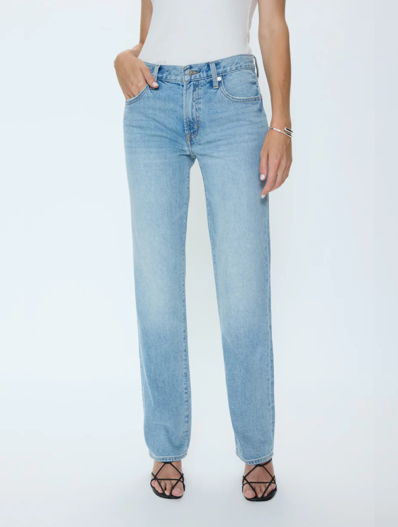 Issa Mid Rise Relaxed Straight