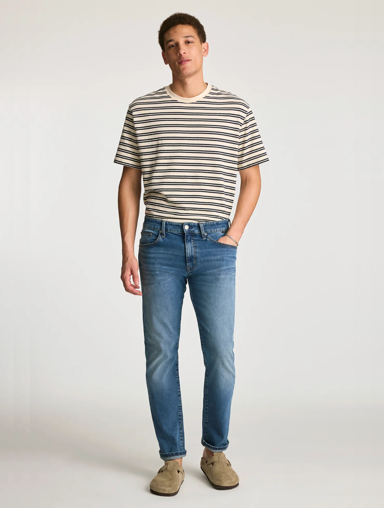 Marcus Slim Straight Leg Jeans