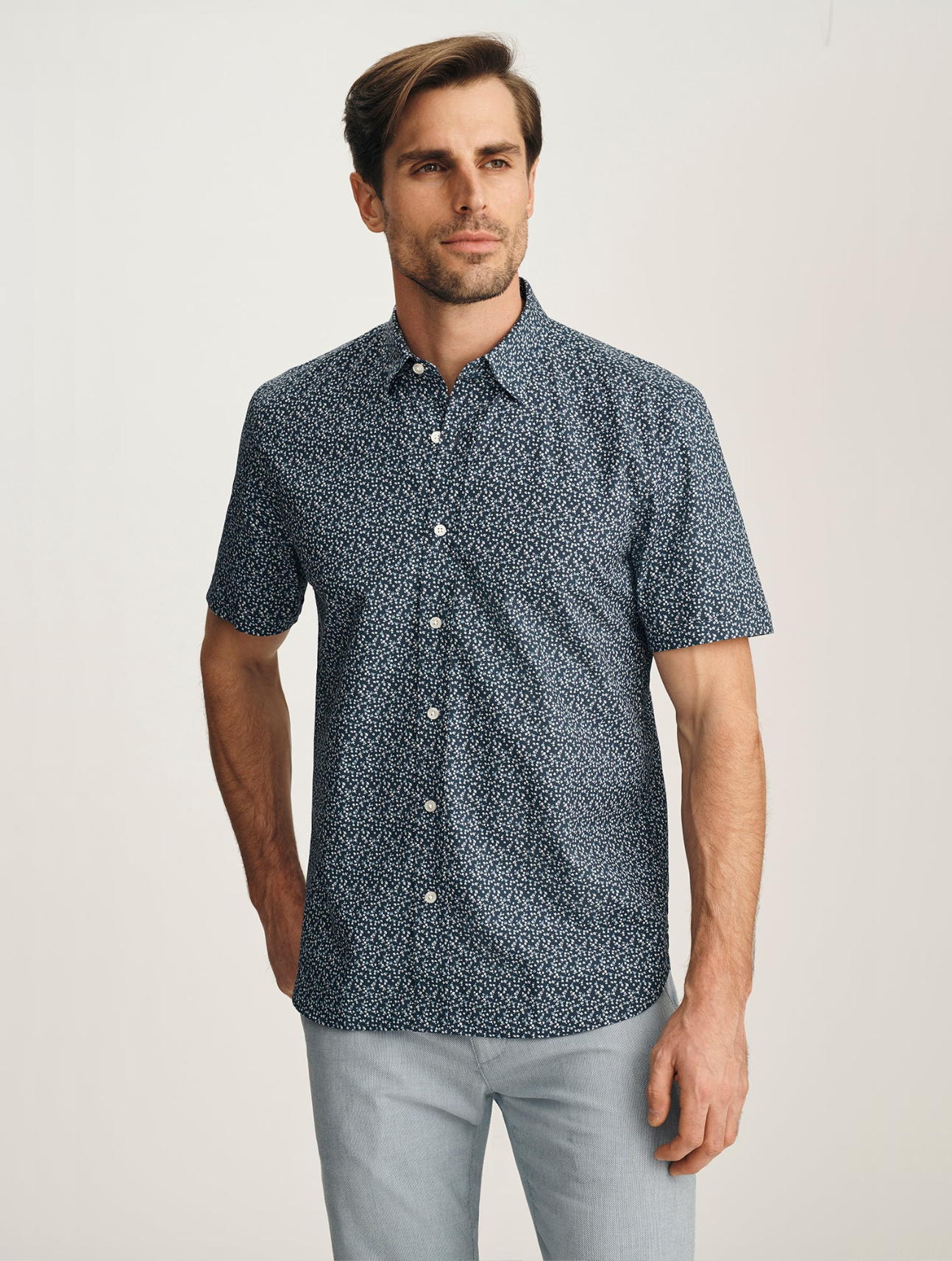 Flower Luxe Twill Shirt