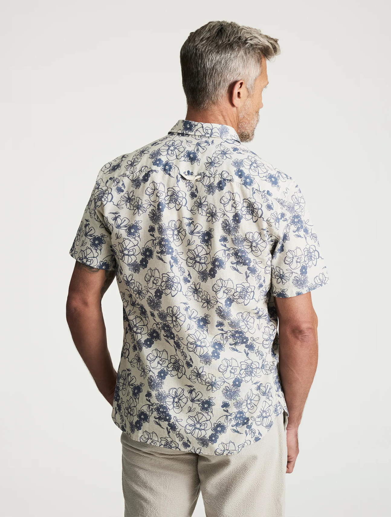 Flower Short Sleeve Shirt
