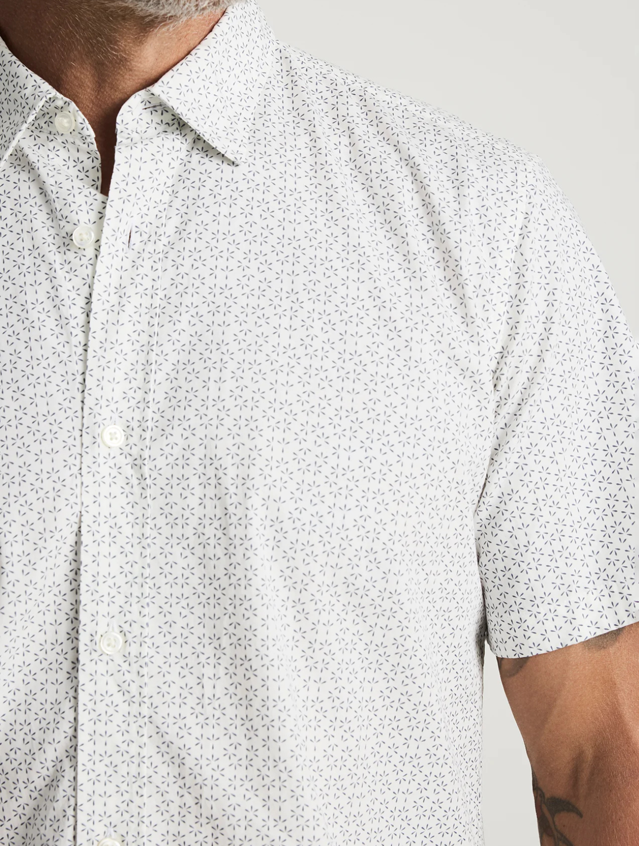 Luxe Twill Printed Shirt
