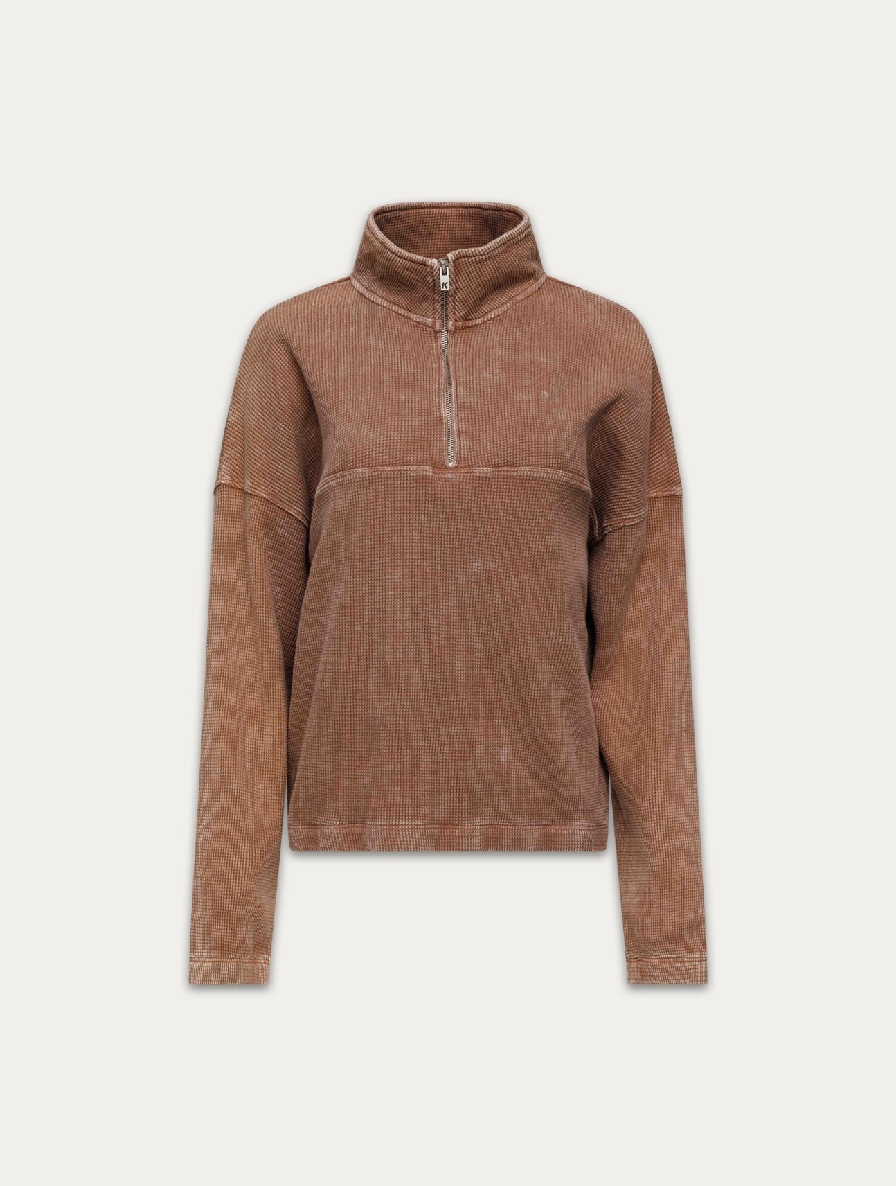 Bailey Waffle Zip Up