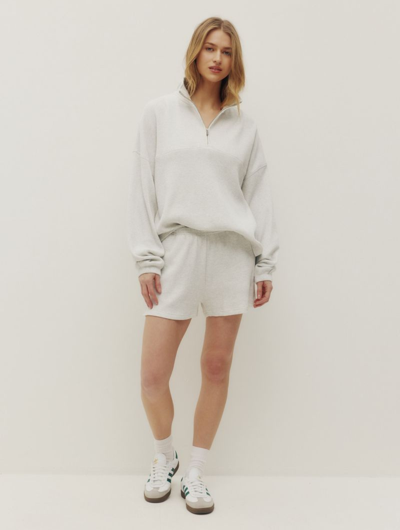 Bailey Waffle Zip Up