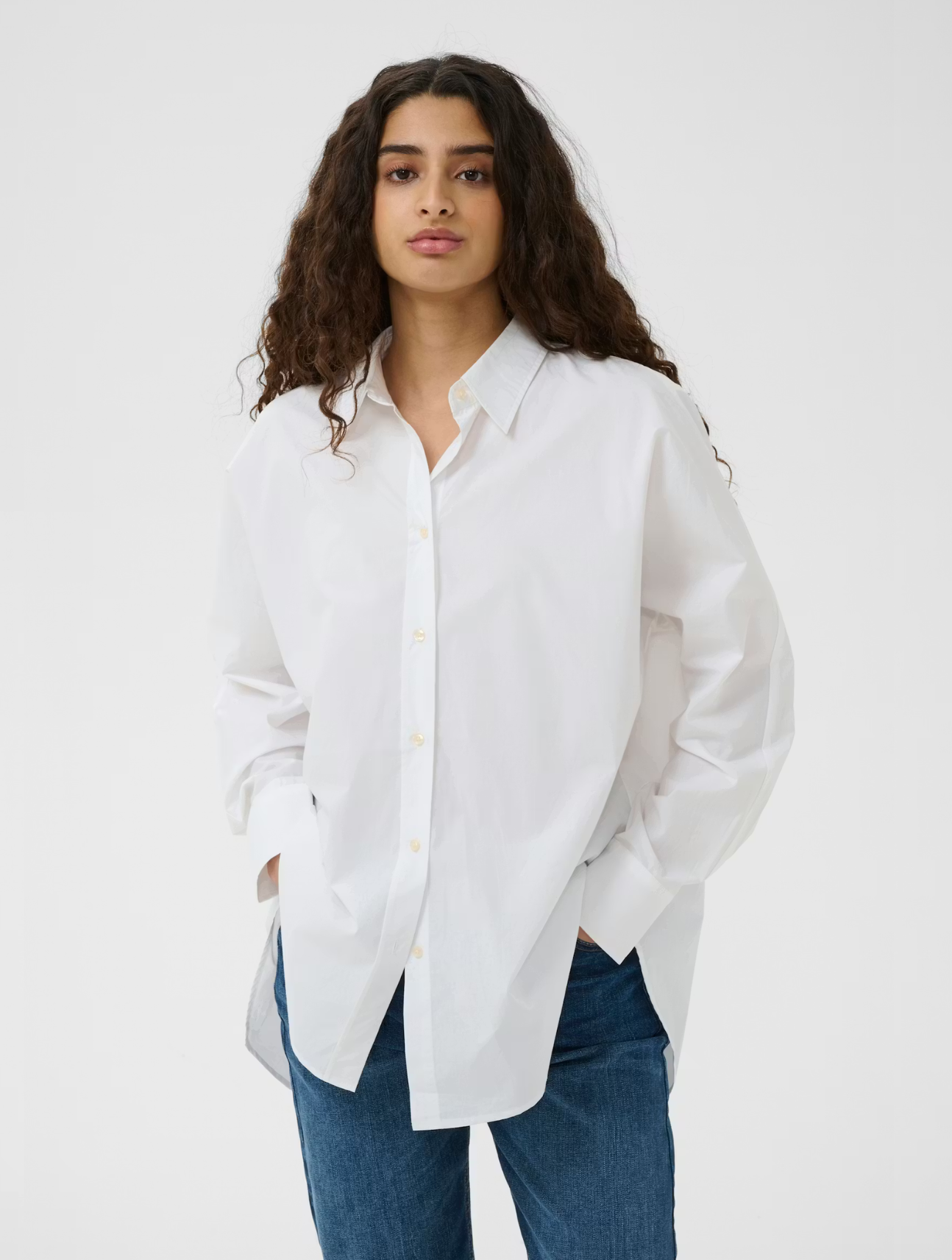 Lelo Oversized Poplin Shirt
