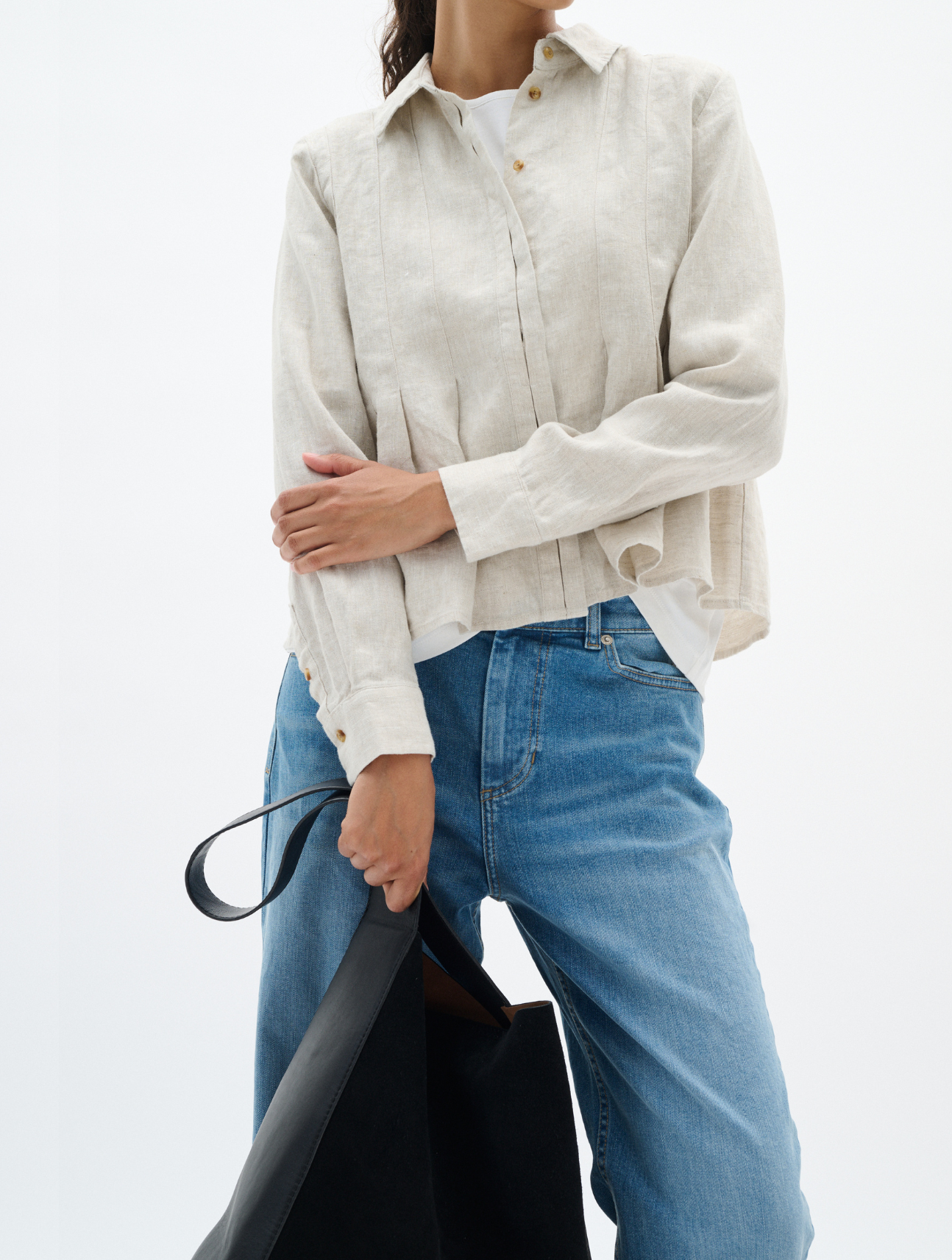 Dilana Pleated Shirt