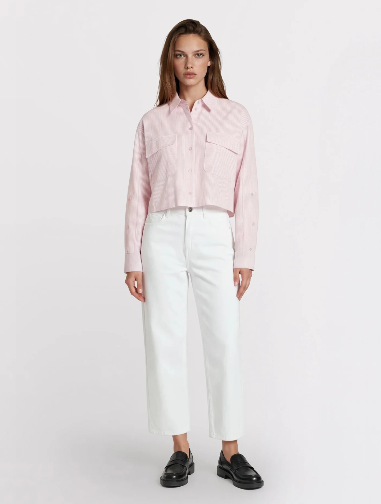 Modern Cropped Shirt