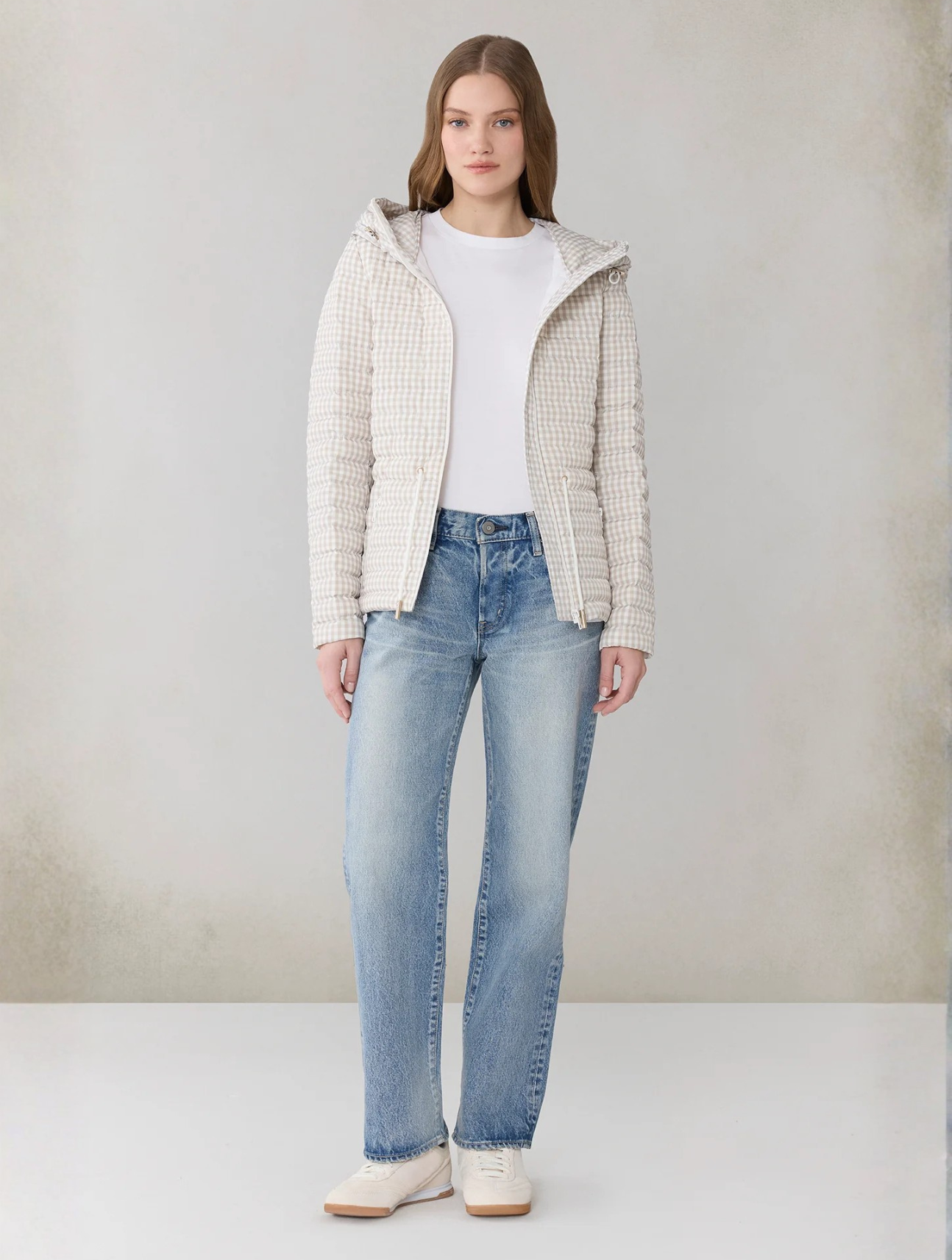 Ayleen-GM Packable Down Cinch-Waist Jacket