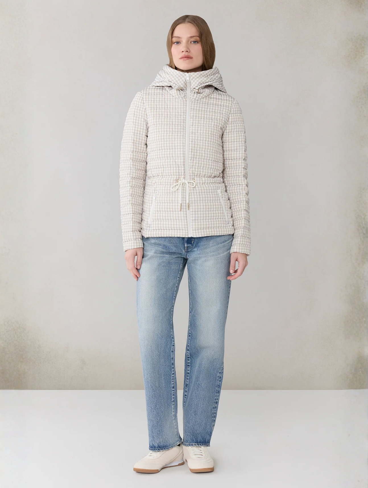 Ayleen-GM Packable Down Cinch-Waist Jacket