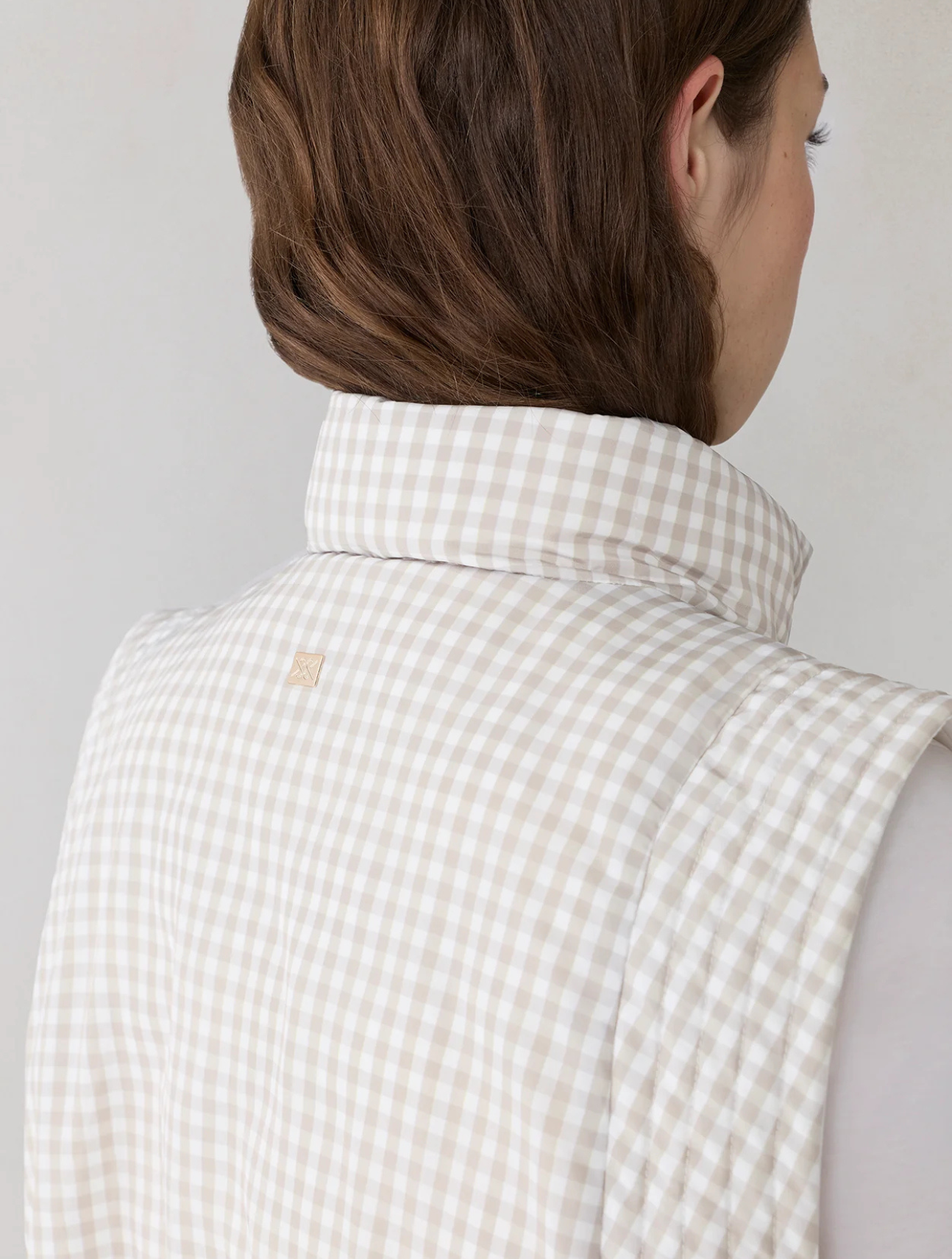 Brenna-GM Reversible Down Bomber Vest