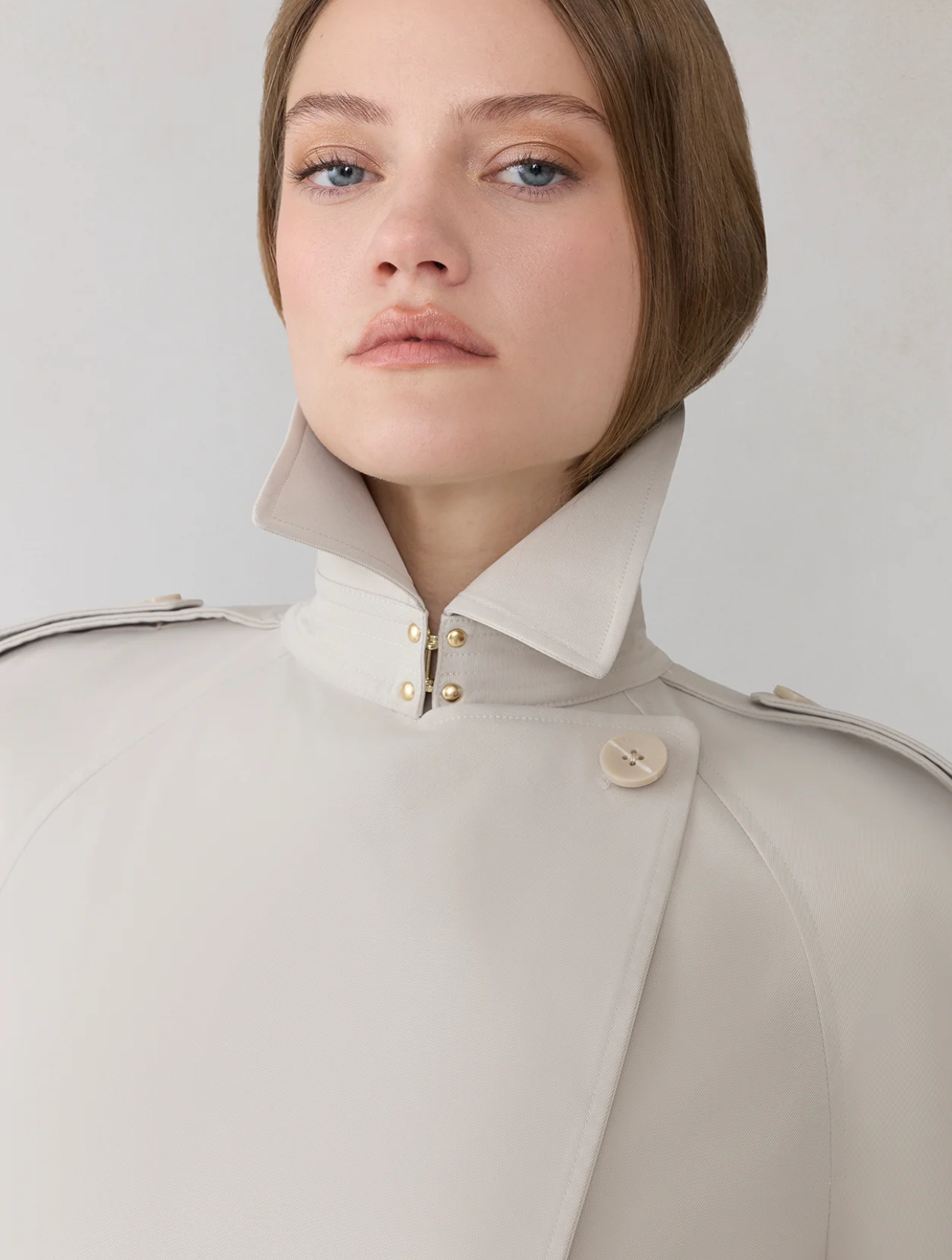 Becky-L Long Trench Coat