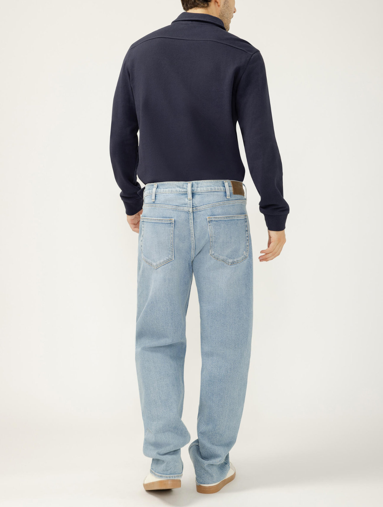 Relaxed Fit Straight Leg Jeans
