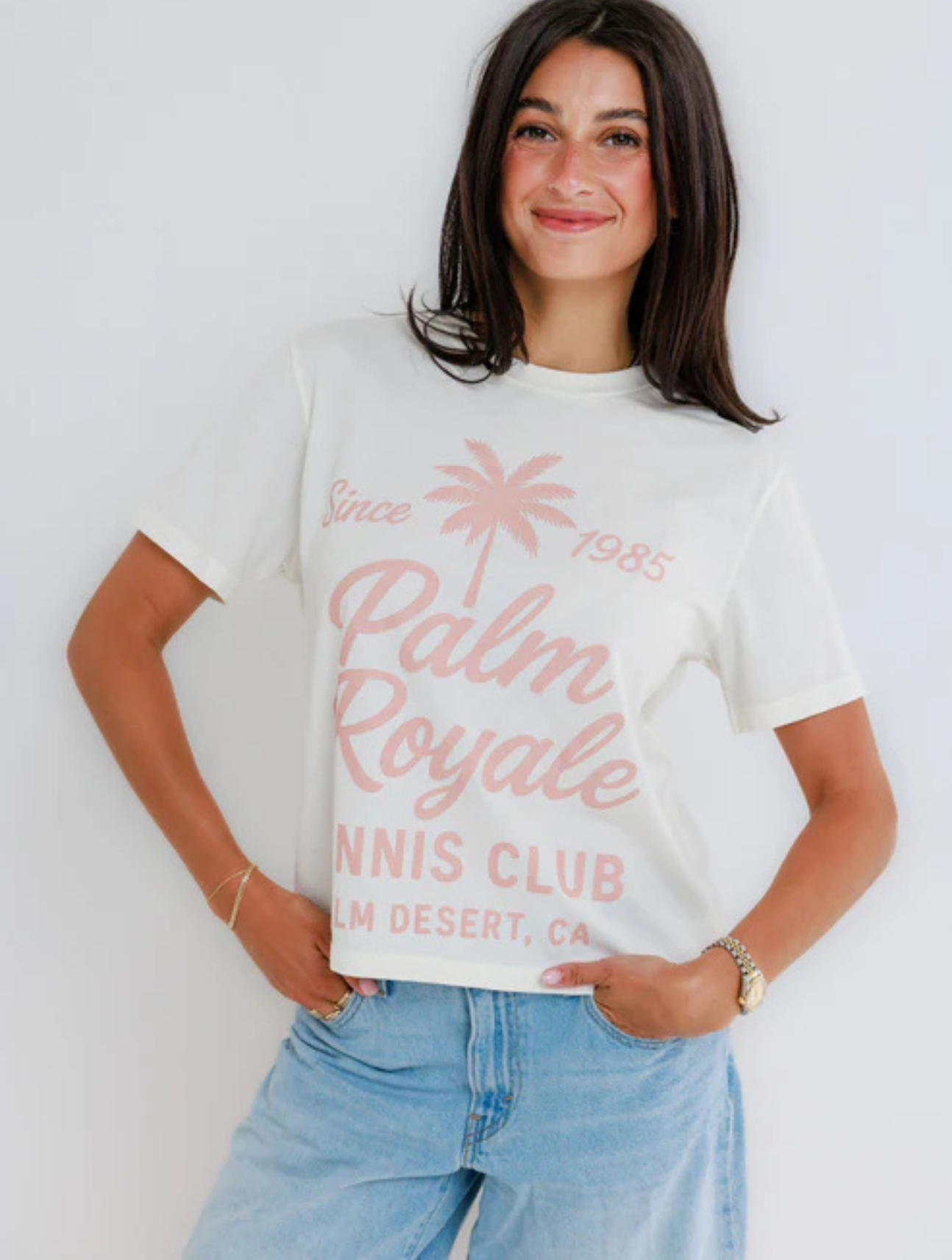 Palm Royale Tennis Everyday Tee