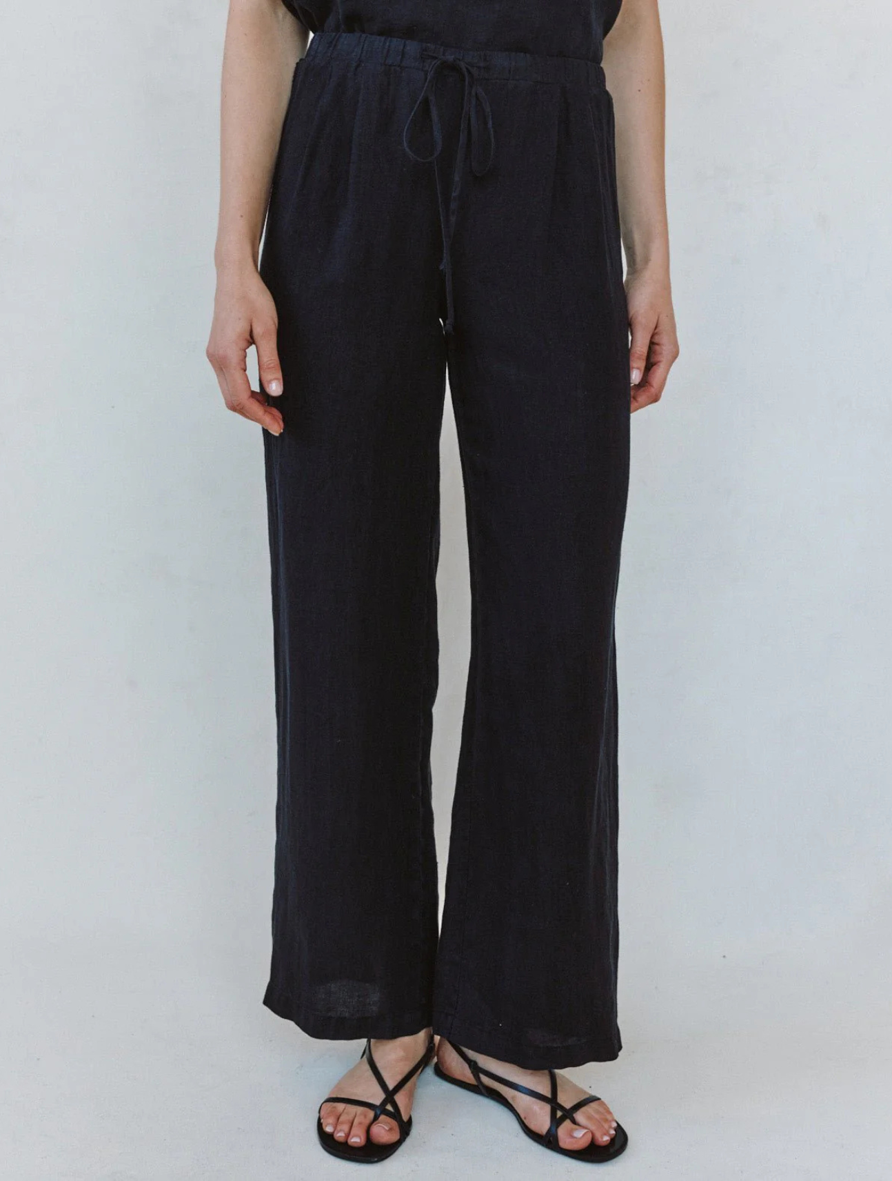 Beach Pant With Lattice Stripe