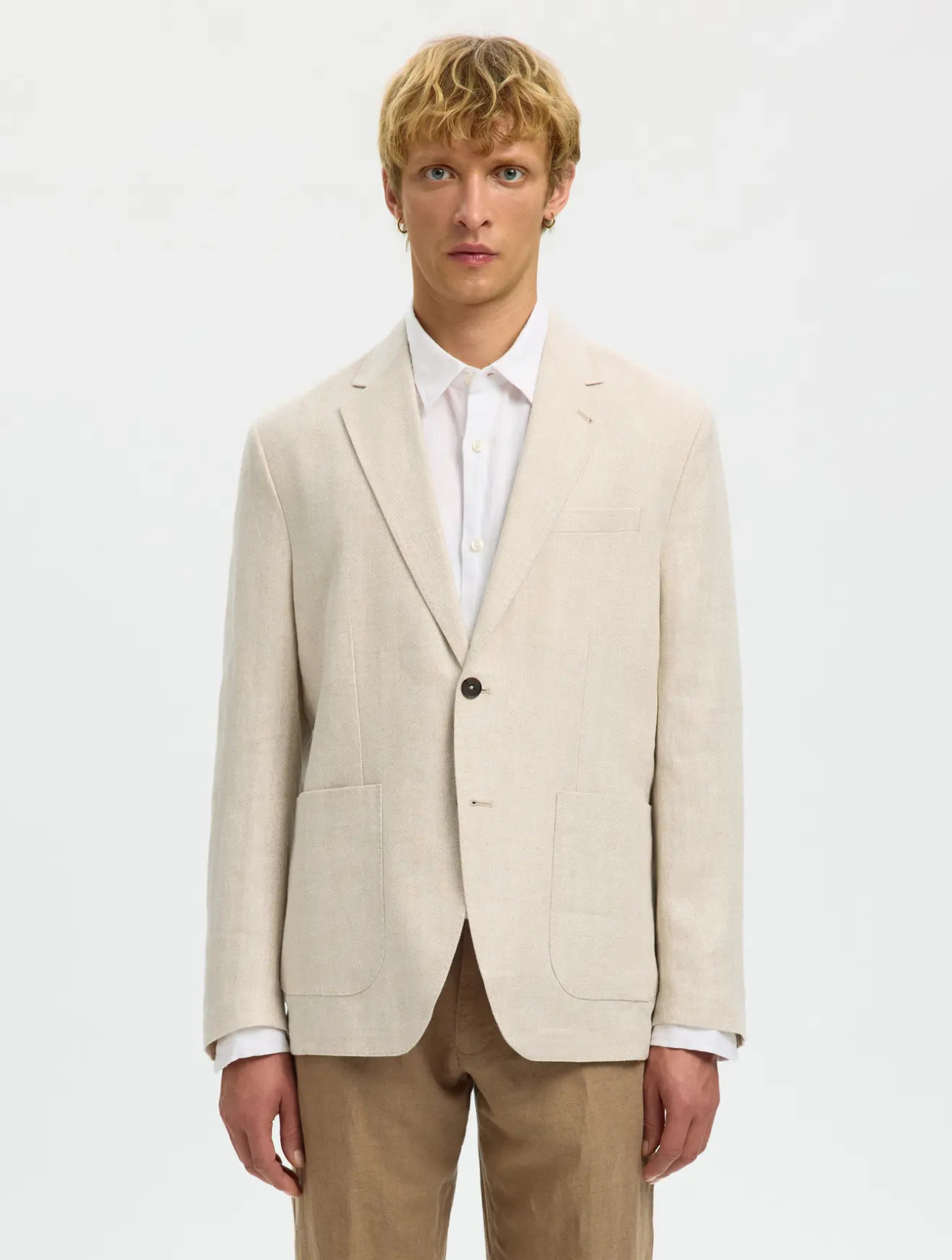Charles Linen Blazer