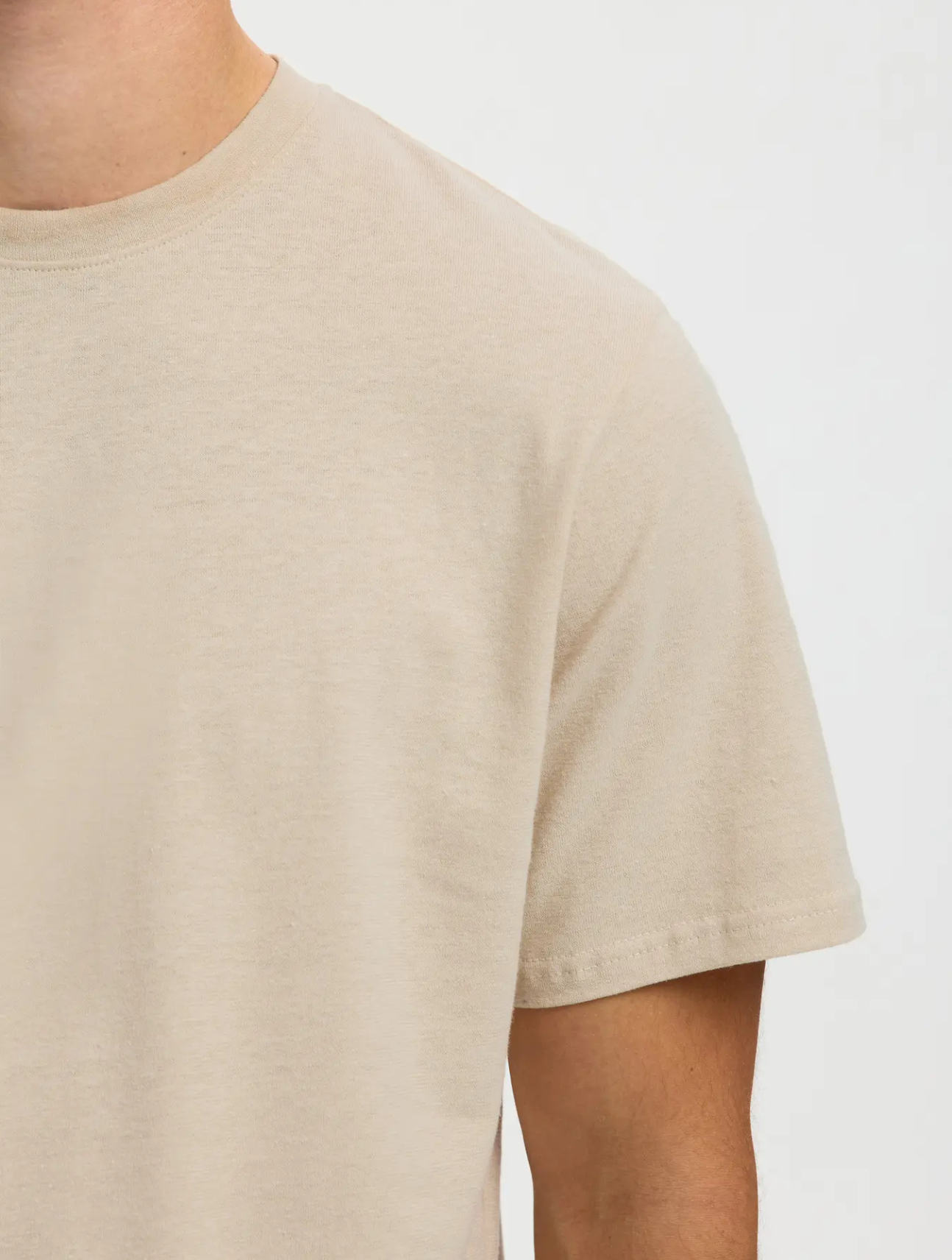 Adam Linen Blend SS Tee