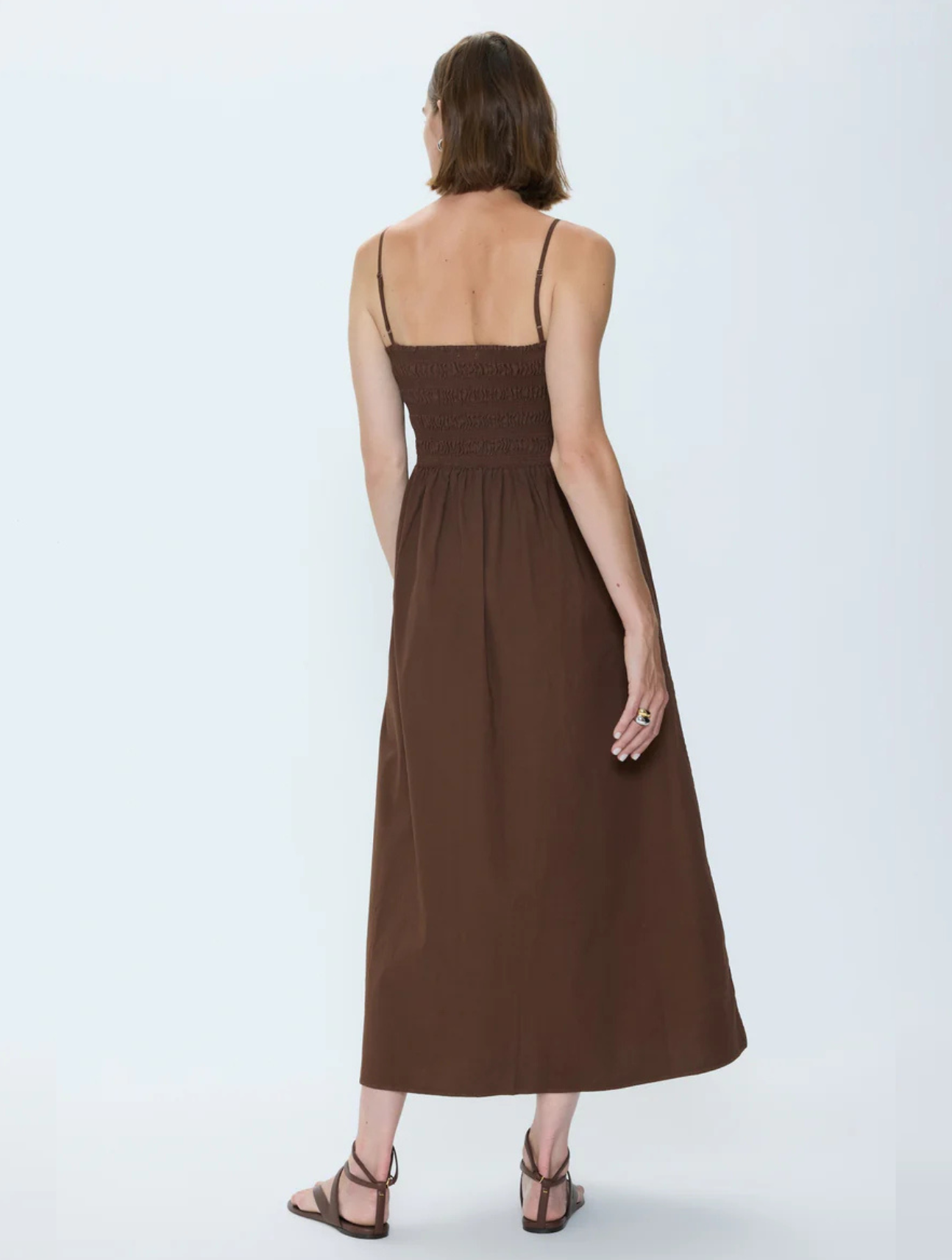 Bianca Shirred Bodice Dress
