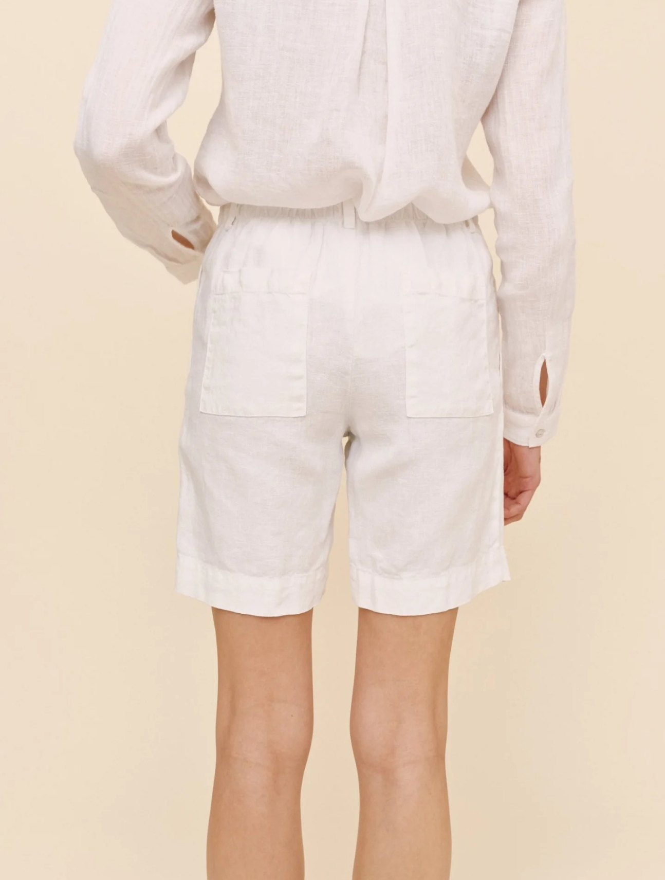 Pleated Bermuda Short
